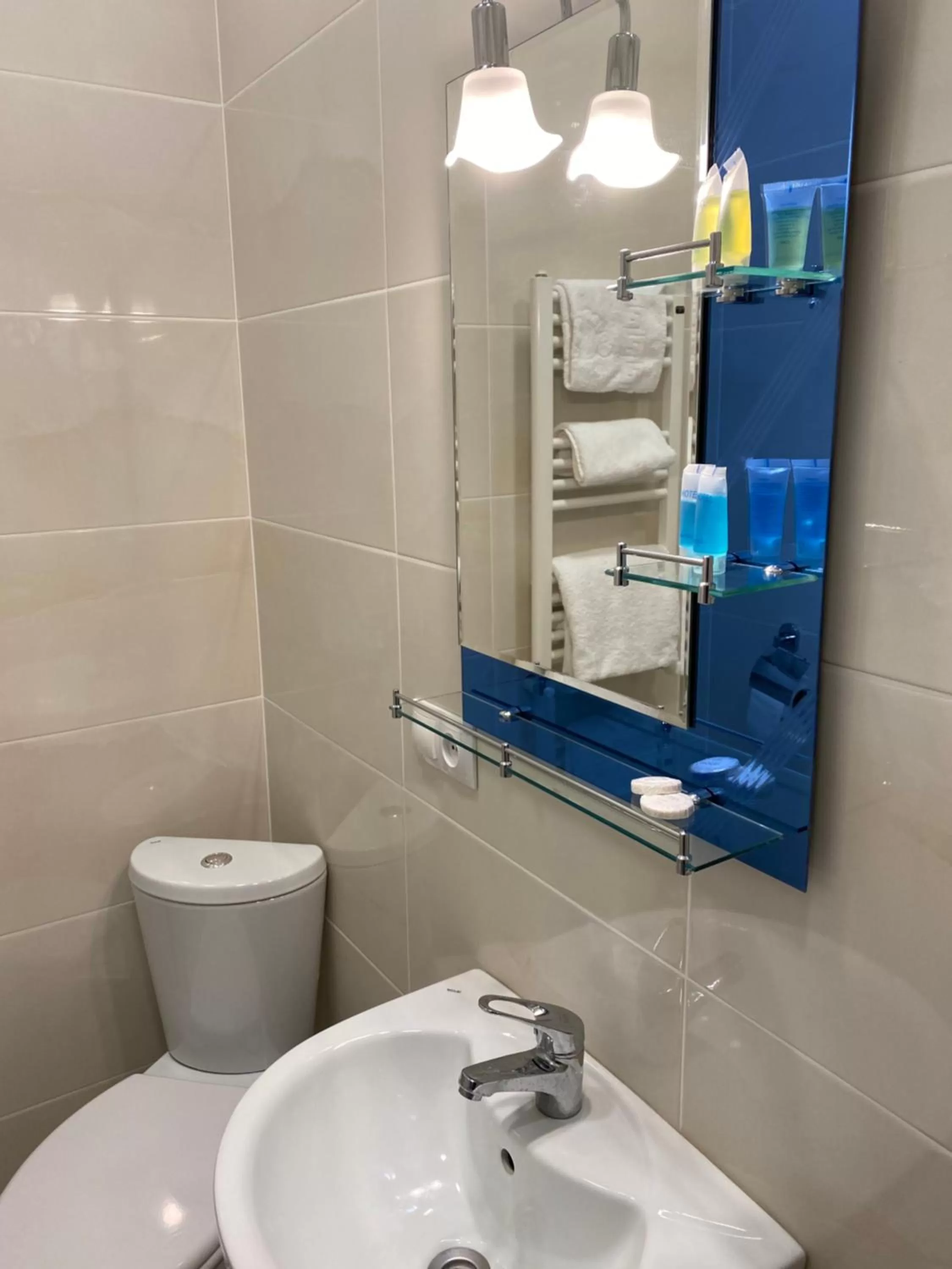 Bathroom in Hotel Sharl