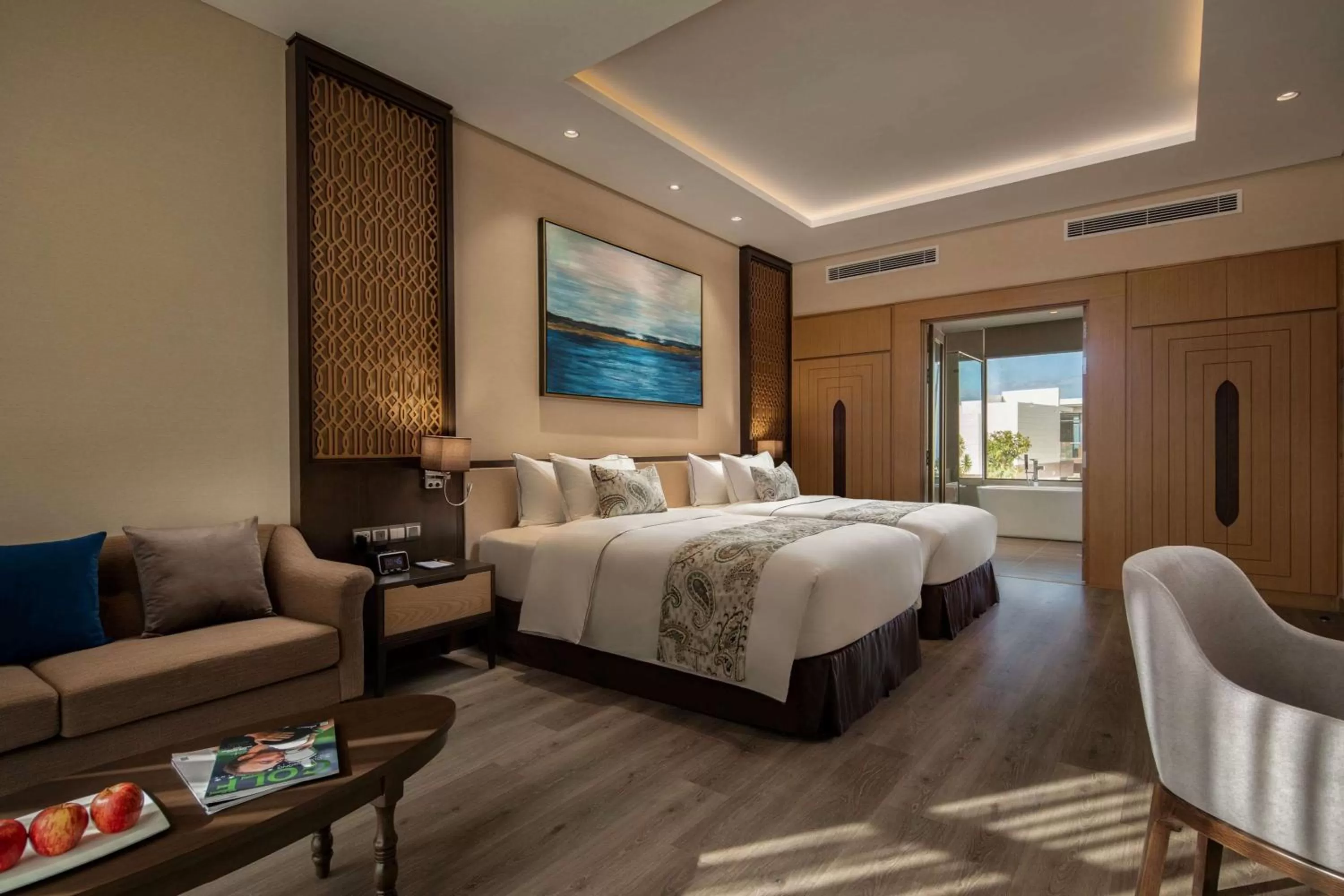Photo of the whole room, Bed in Wyndham Grand KN Paradise Cam Ranh