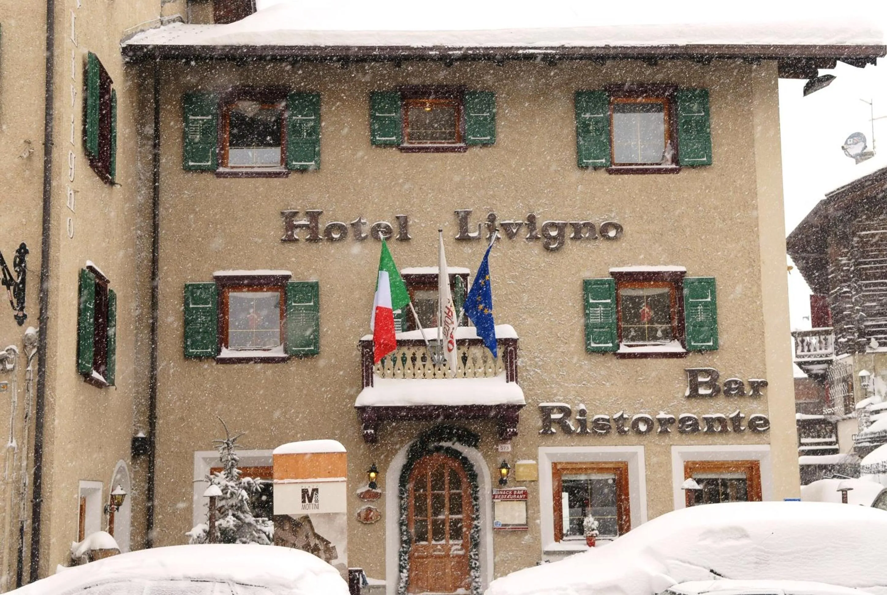 Facade/entrance in Hotel Livigno