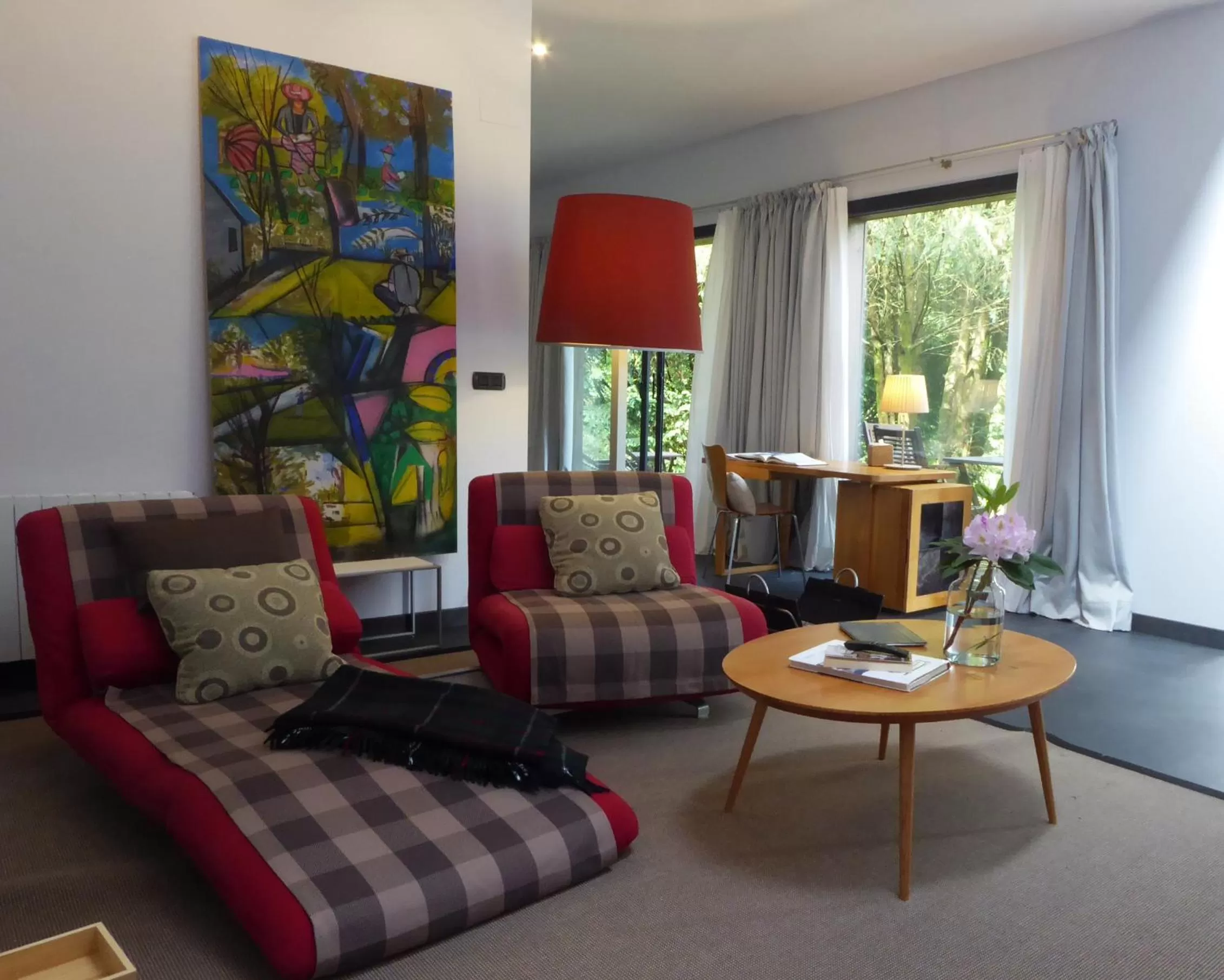 Living room in Jardin de Carrejo