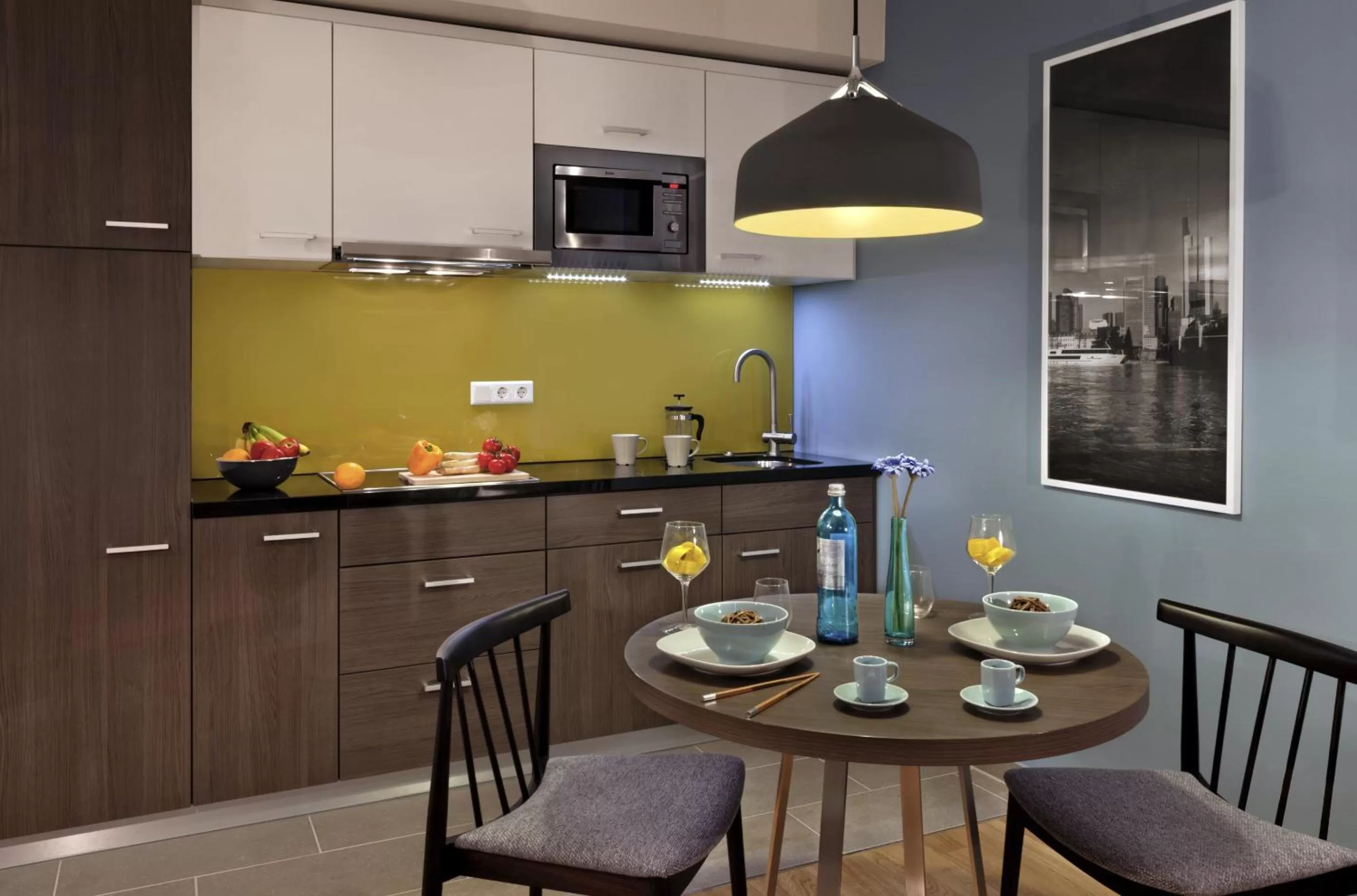 Seating area in Citadines City Centre Frankfurt