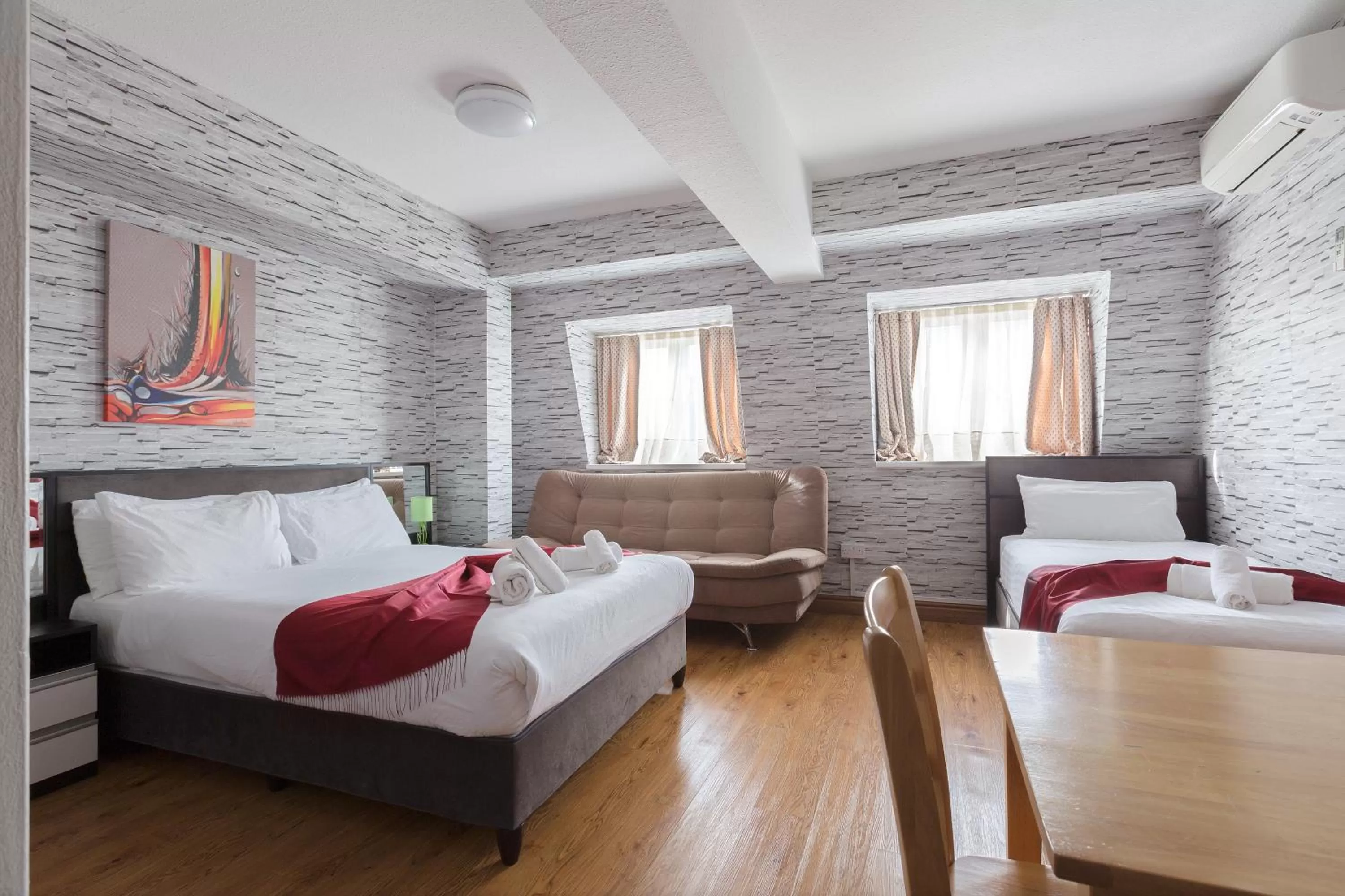 View (from property/room), Bed in Central Hoxton Shoreditch