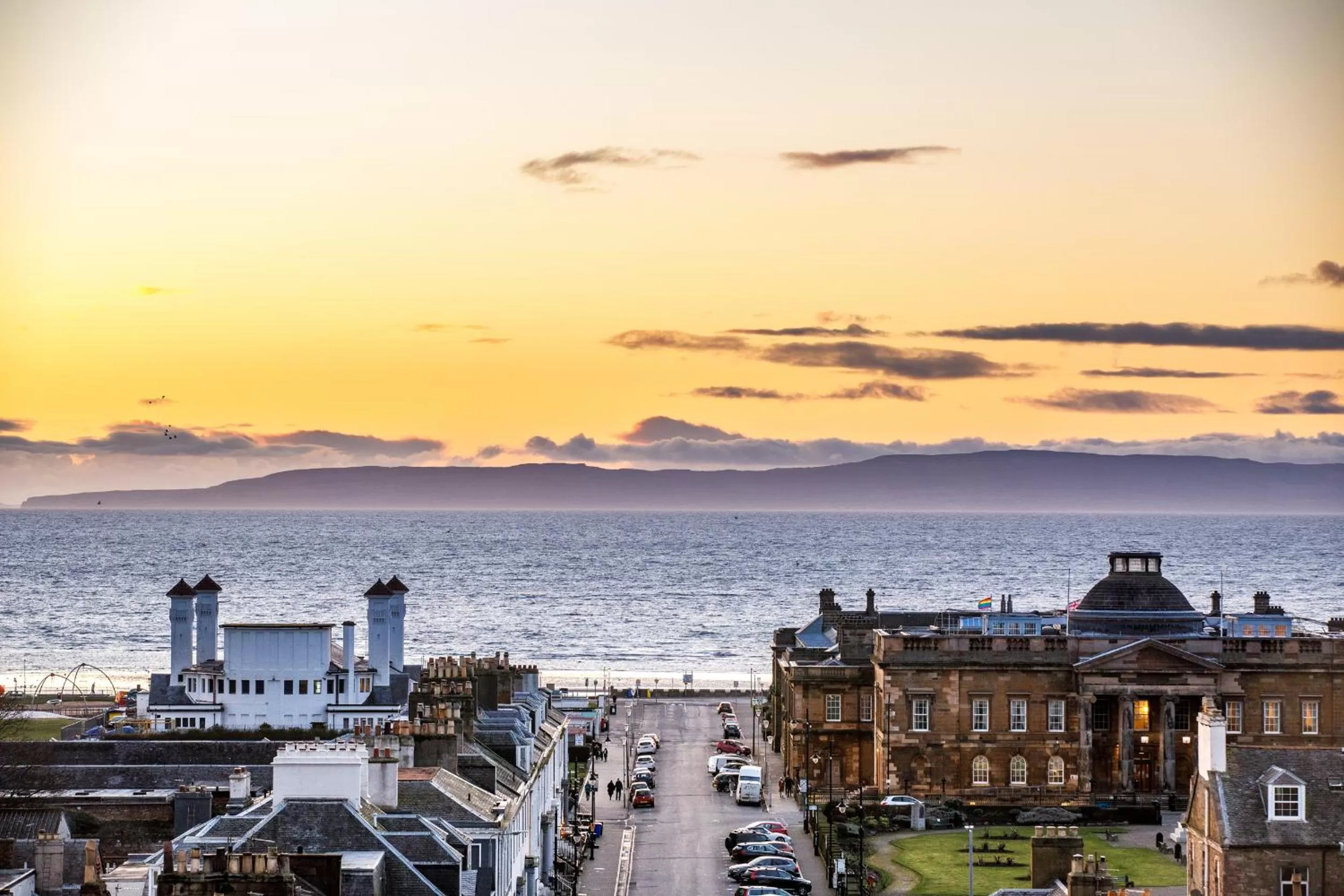Sea view in Mercure Ayr Hotel