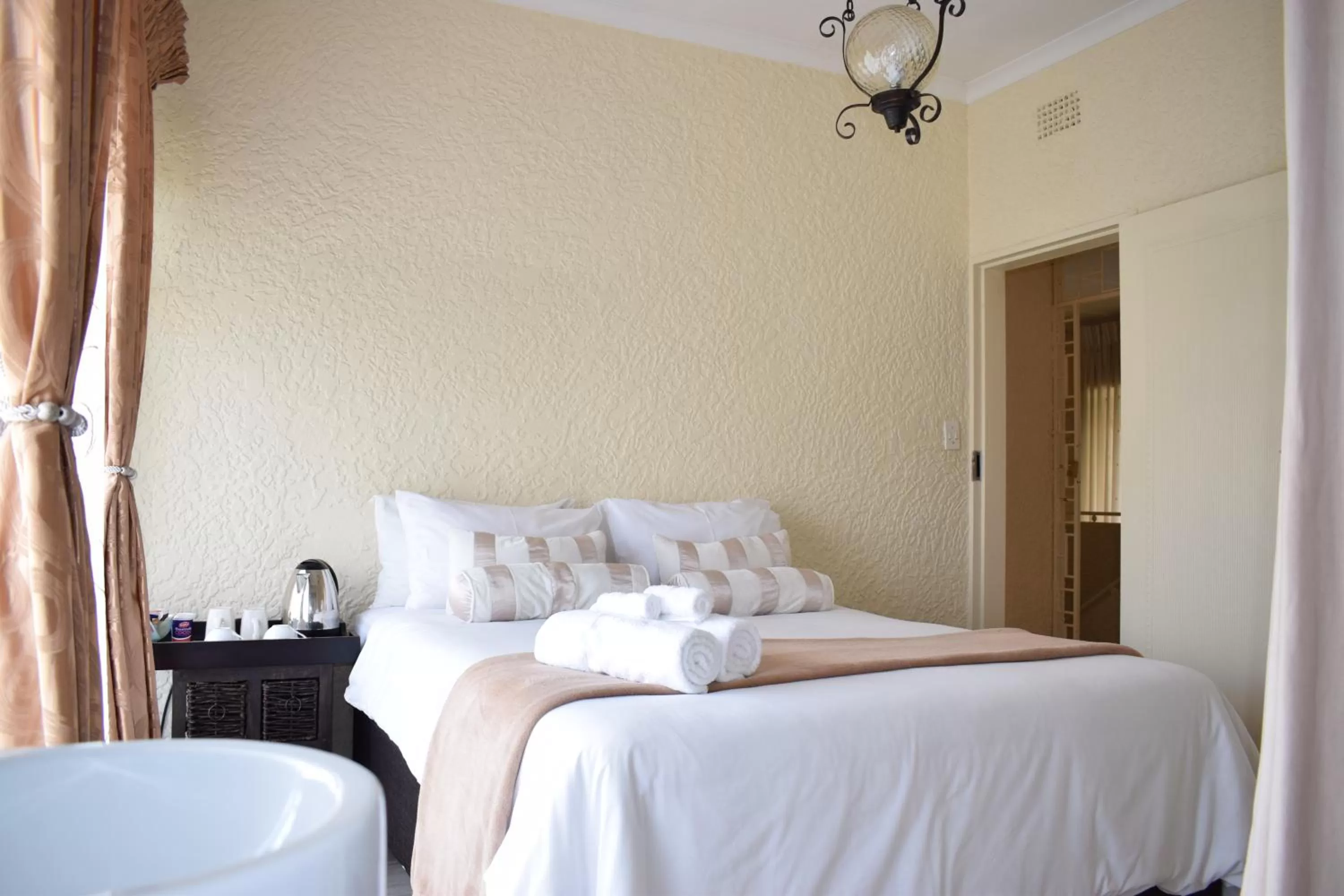 Bed in Moye Guest House