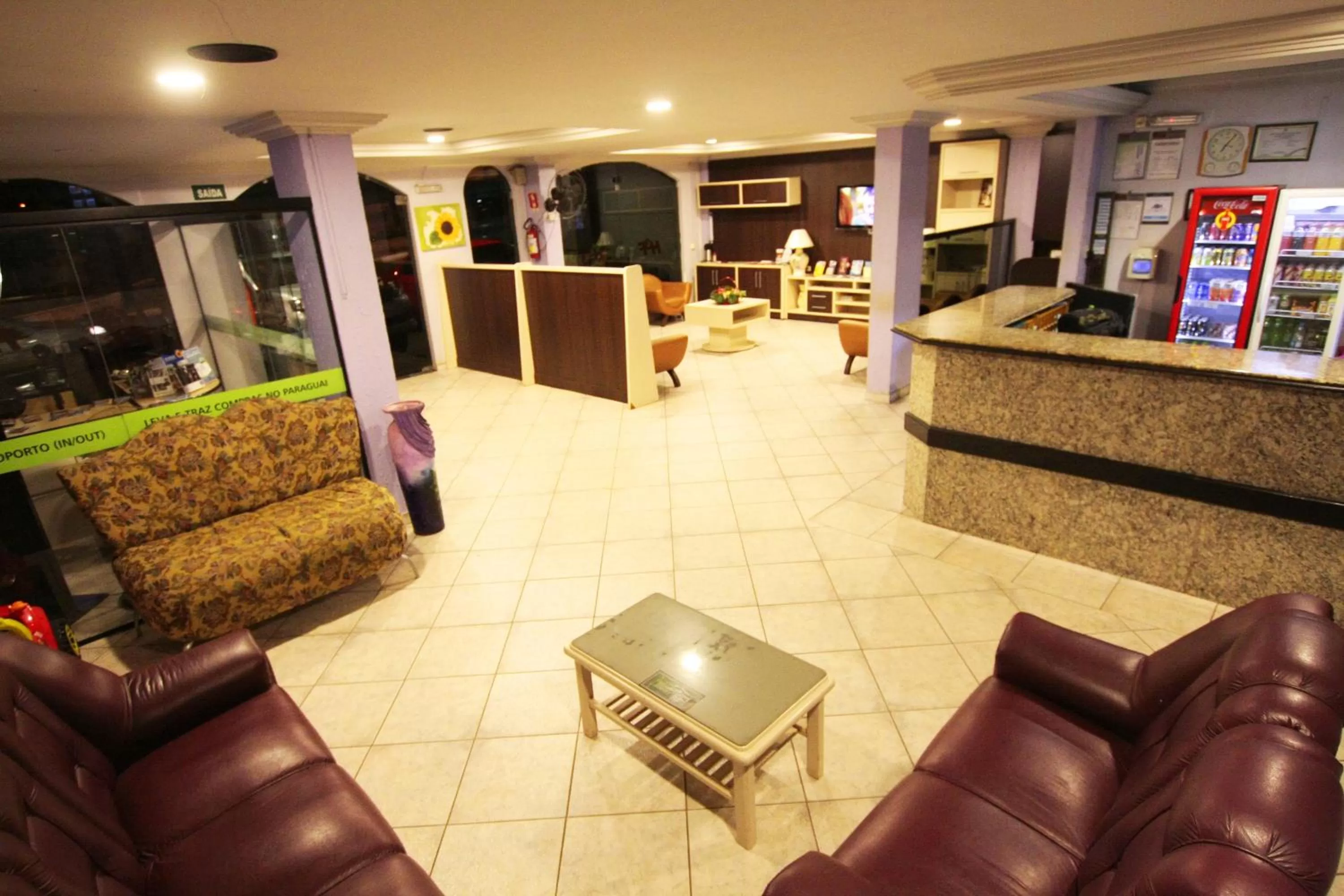 Lobby or reception in Hotel Três Fronteiras