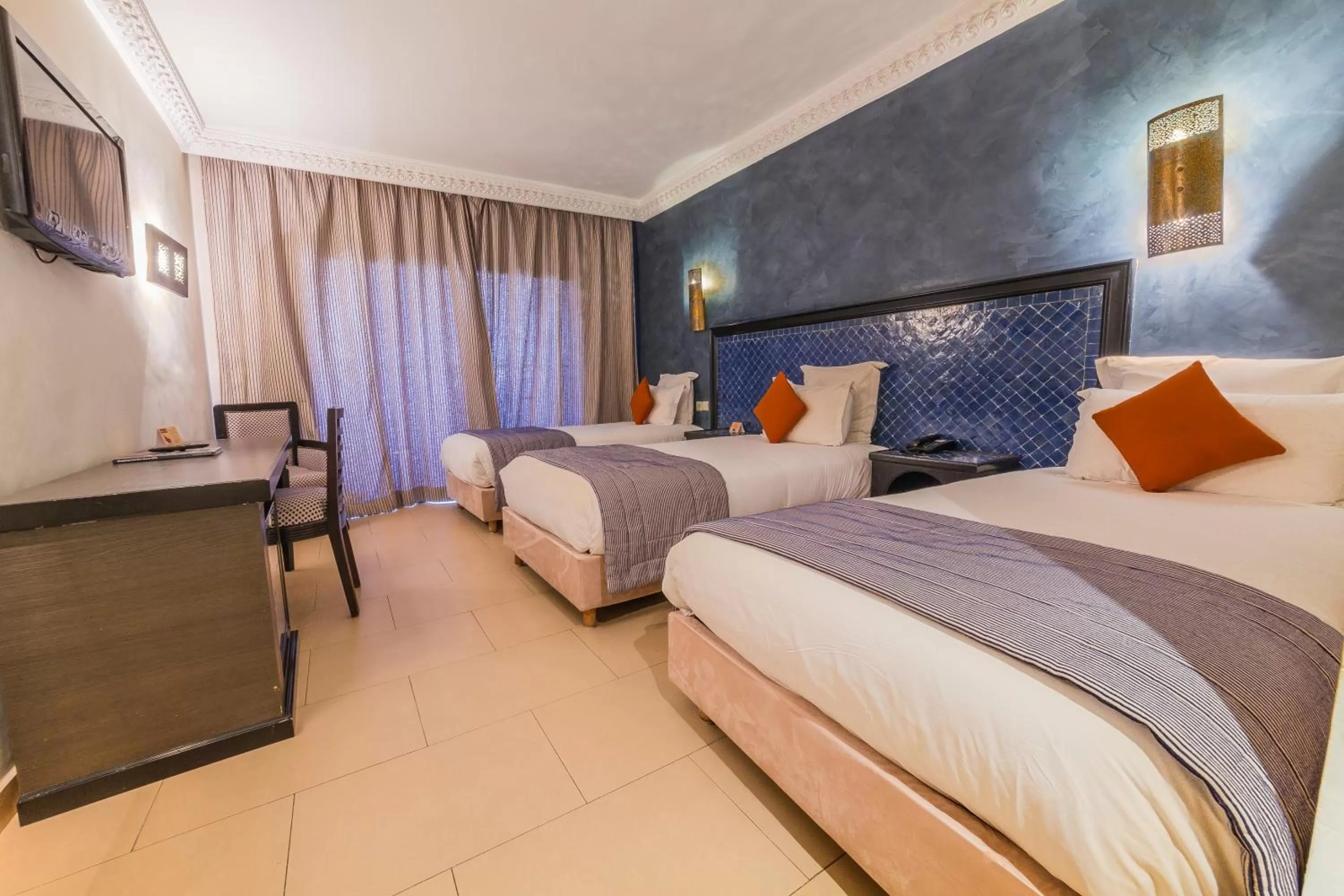 Bedroom, Bed in Zalagh Kasbah Hotel & Spa