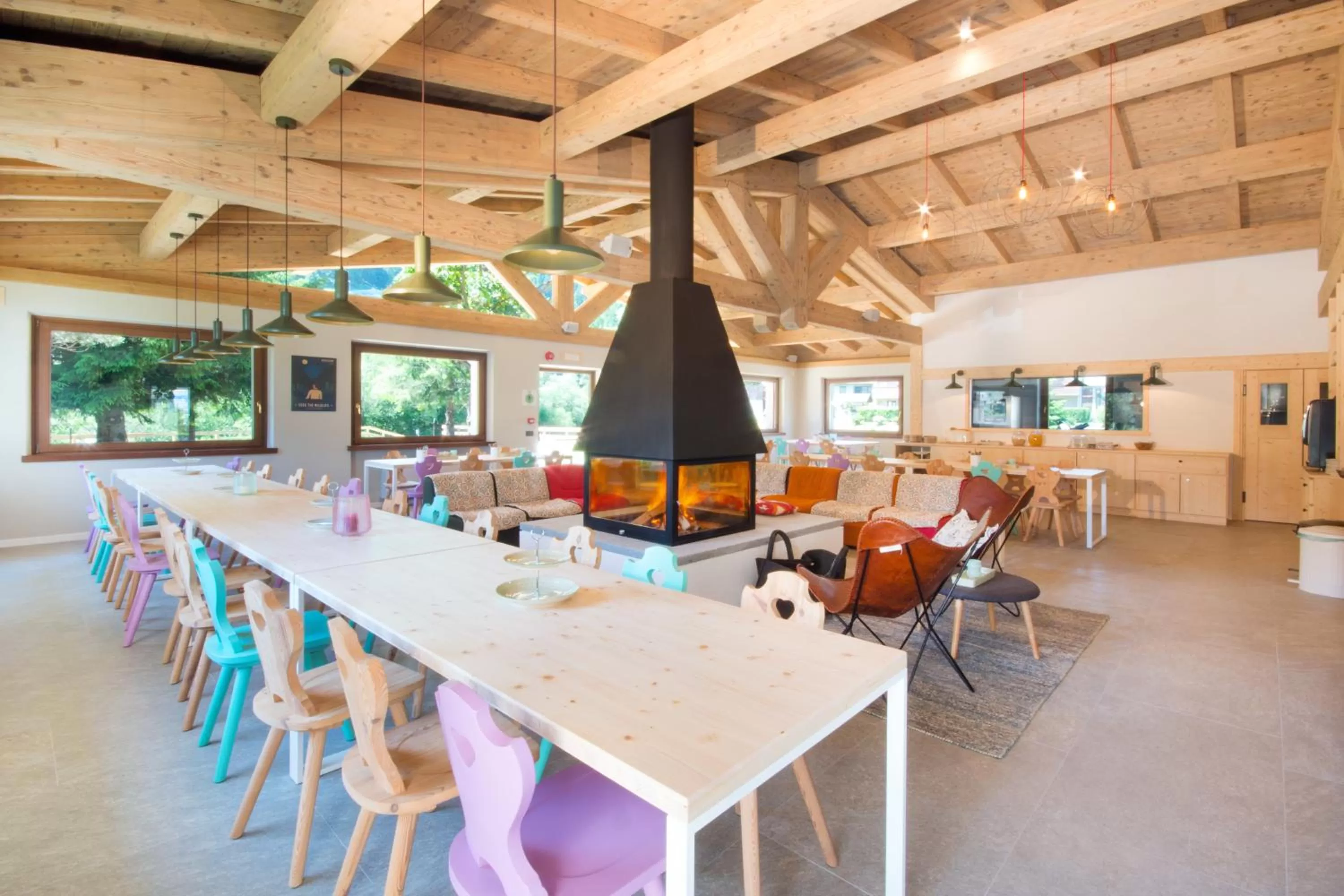 Lounge or bar in Ostello Alpino