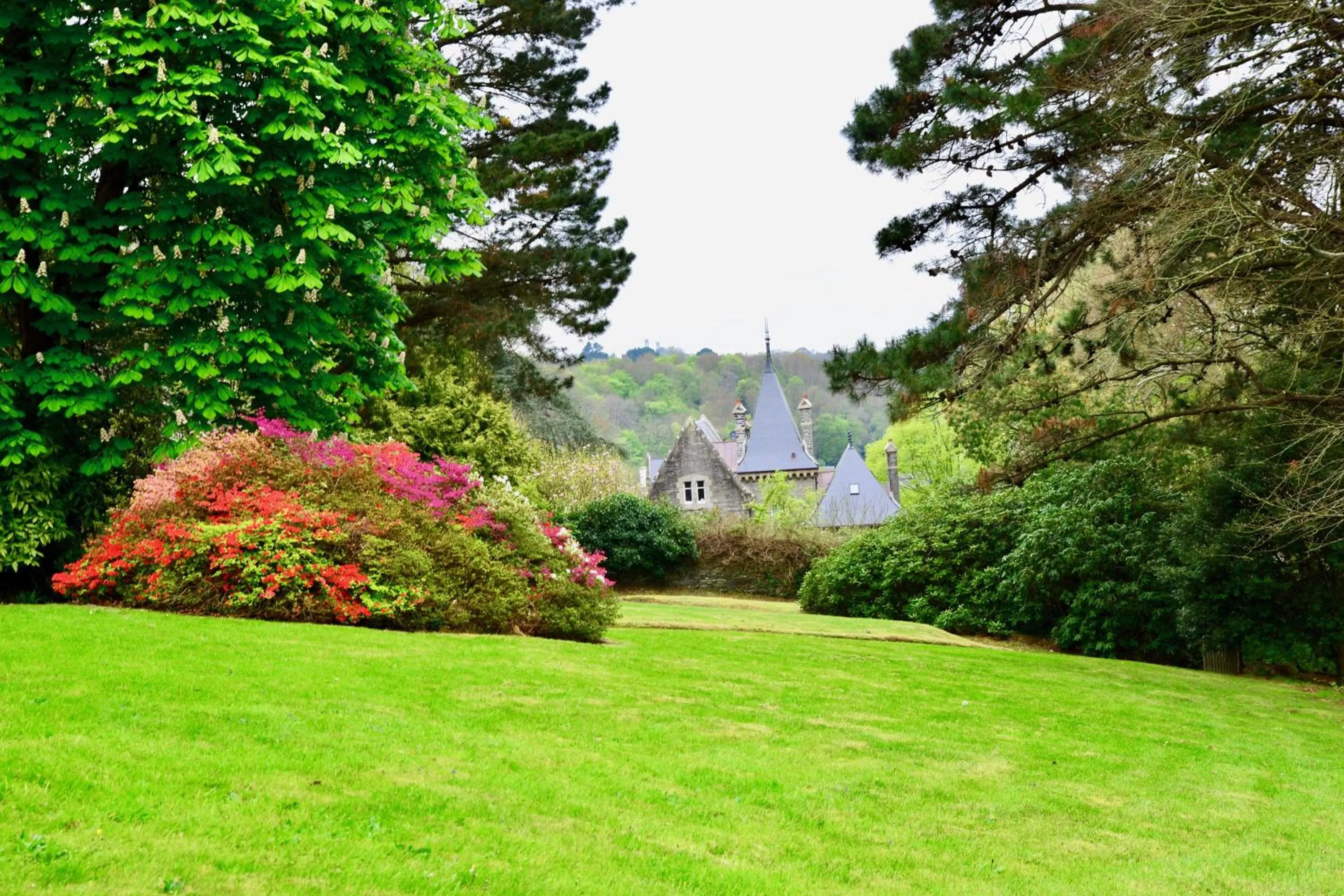 Garden in Chambres d'hôtes Manoir Ker-Huella