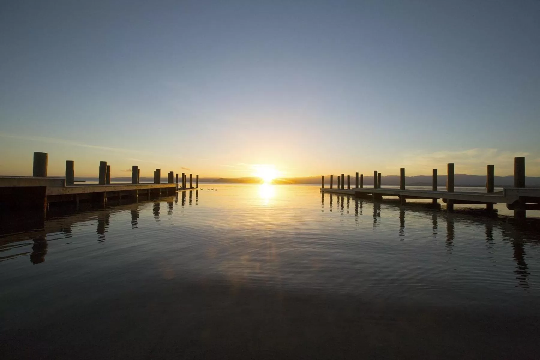 Natural landscape in Alpine Lake Motel