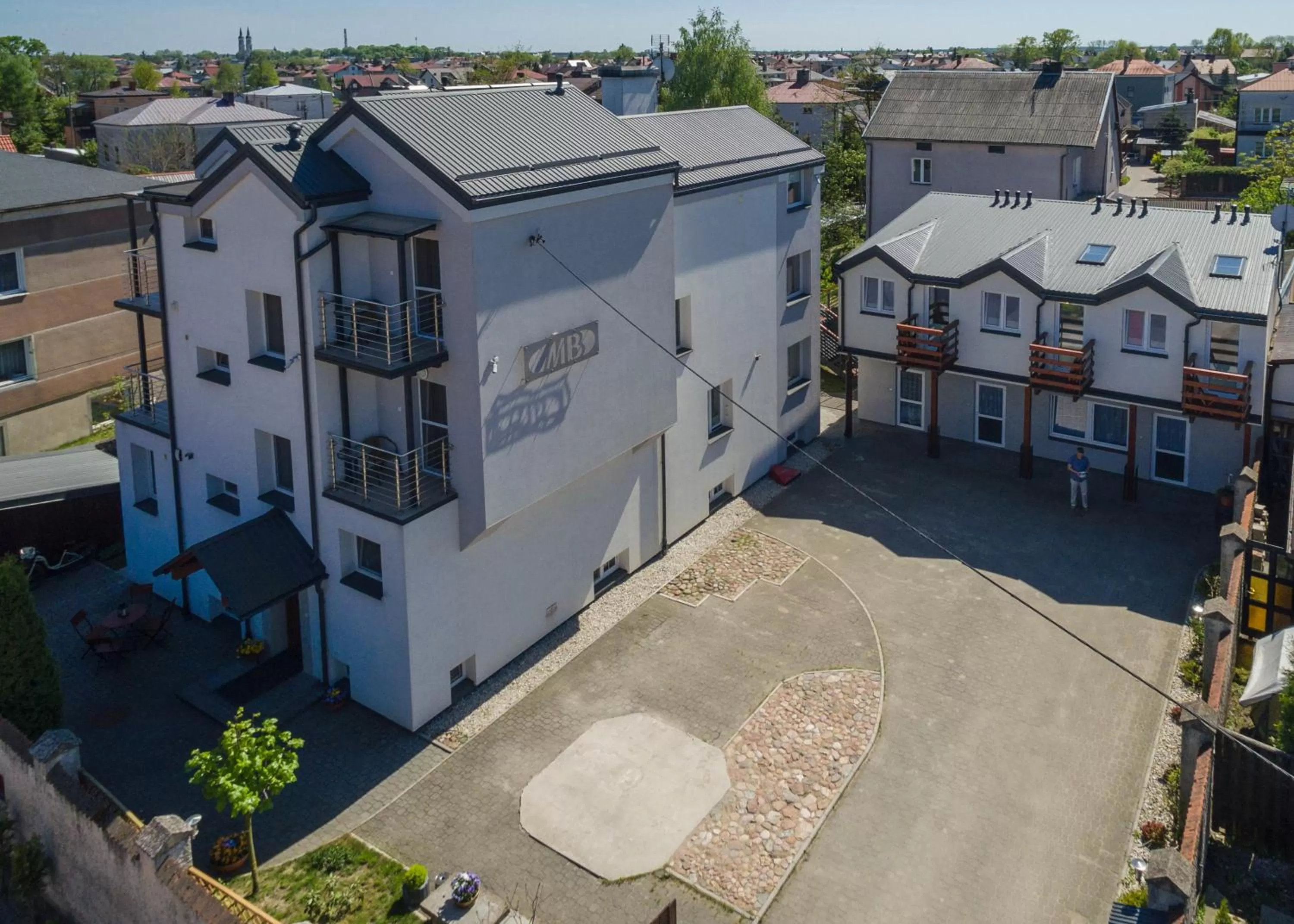 Property building, Bird's-eye View in Villa MB