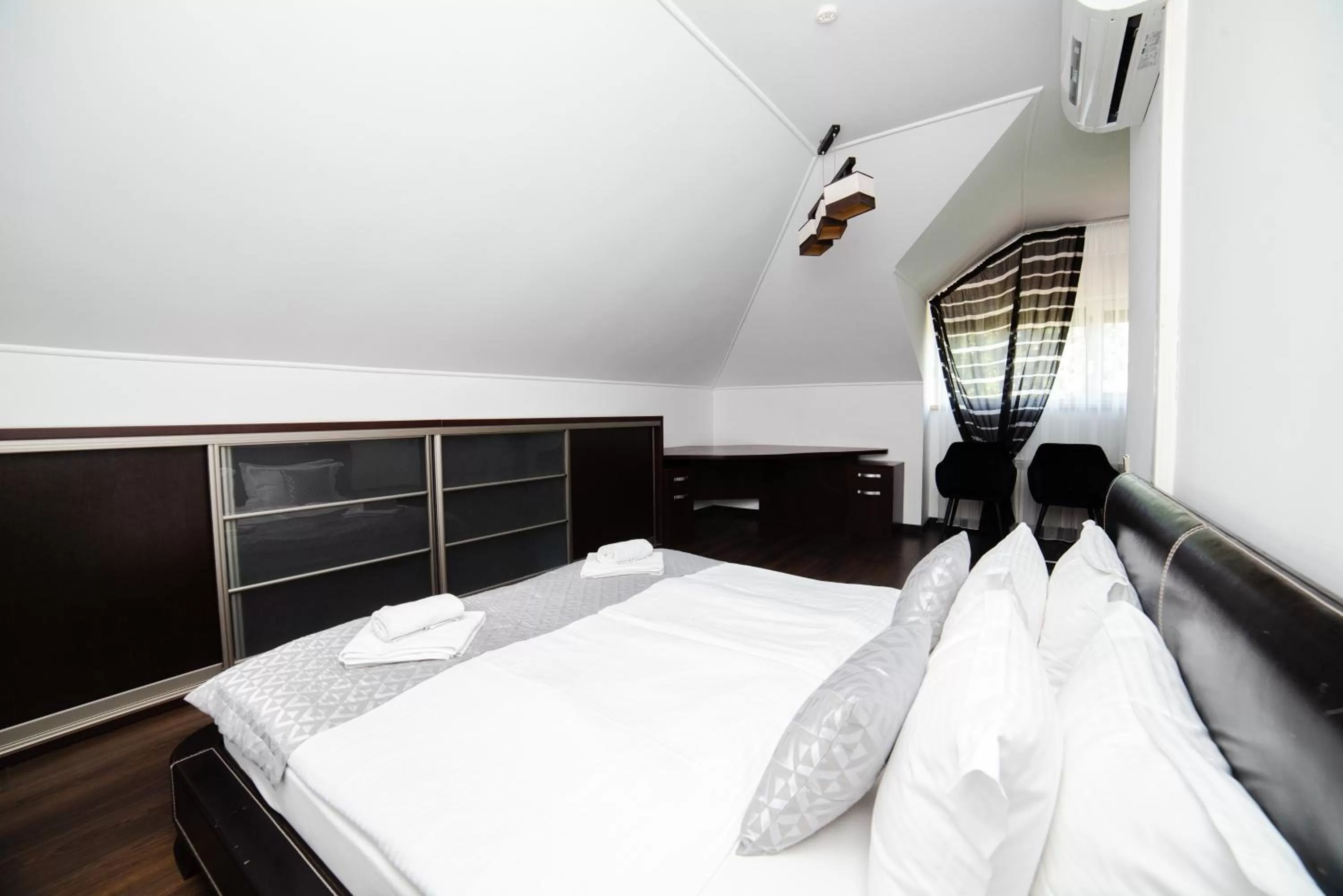 Bed in Hotel Antonio