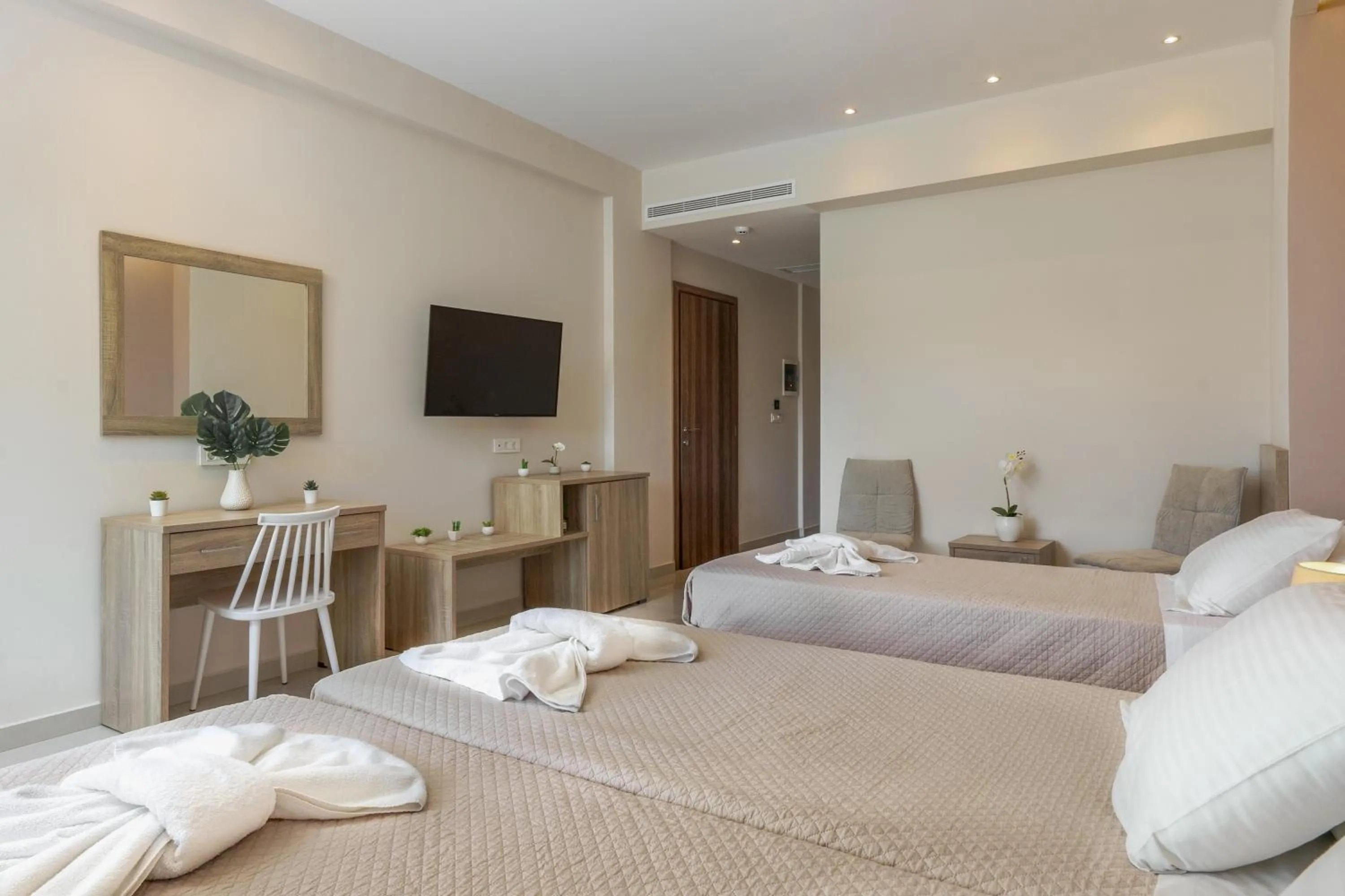 Photo of the whole room, Bed in Poseidon Beach Hotel