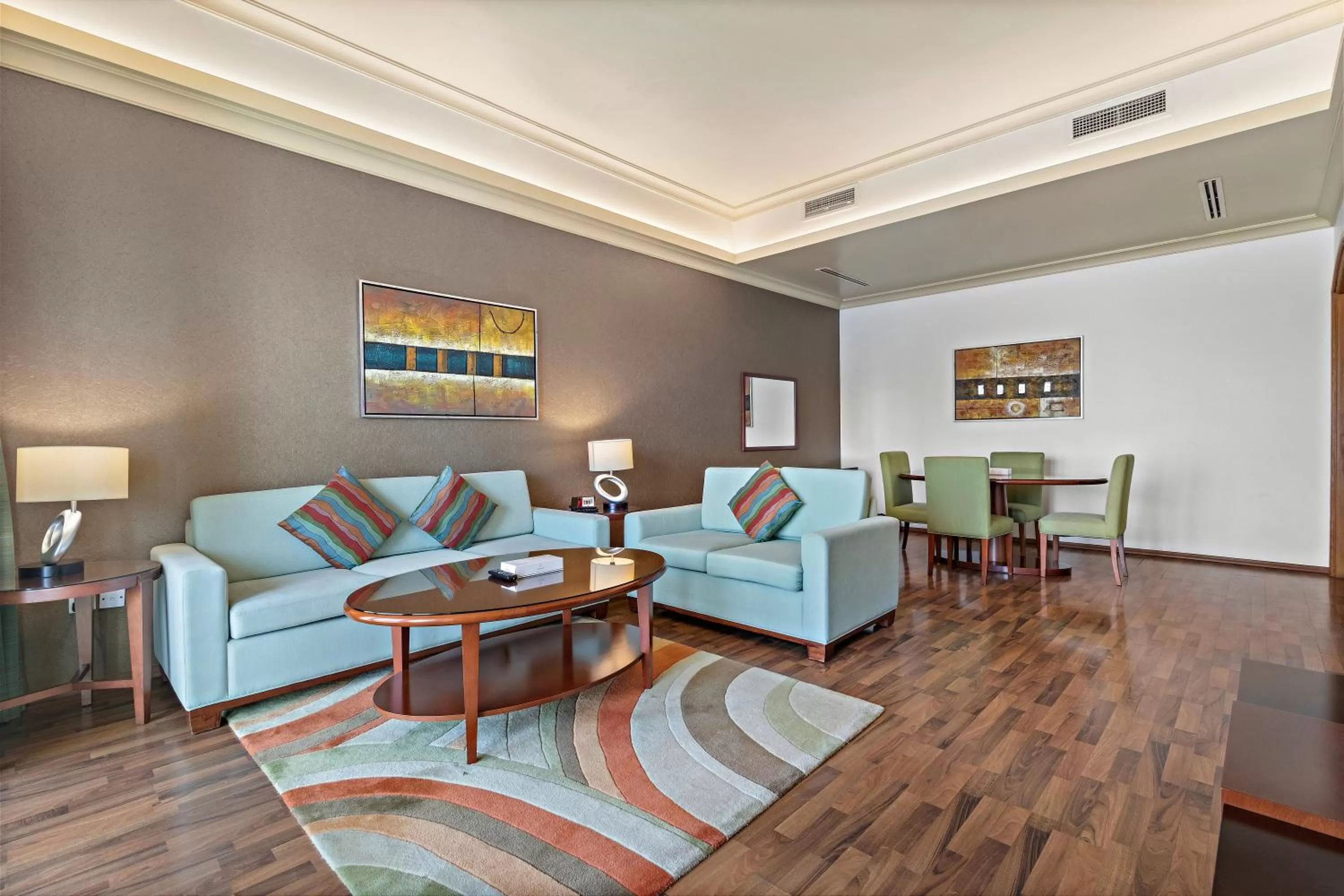 Living room in Al Khoory Hotel Apartments Al Barsha