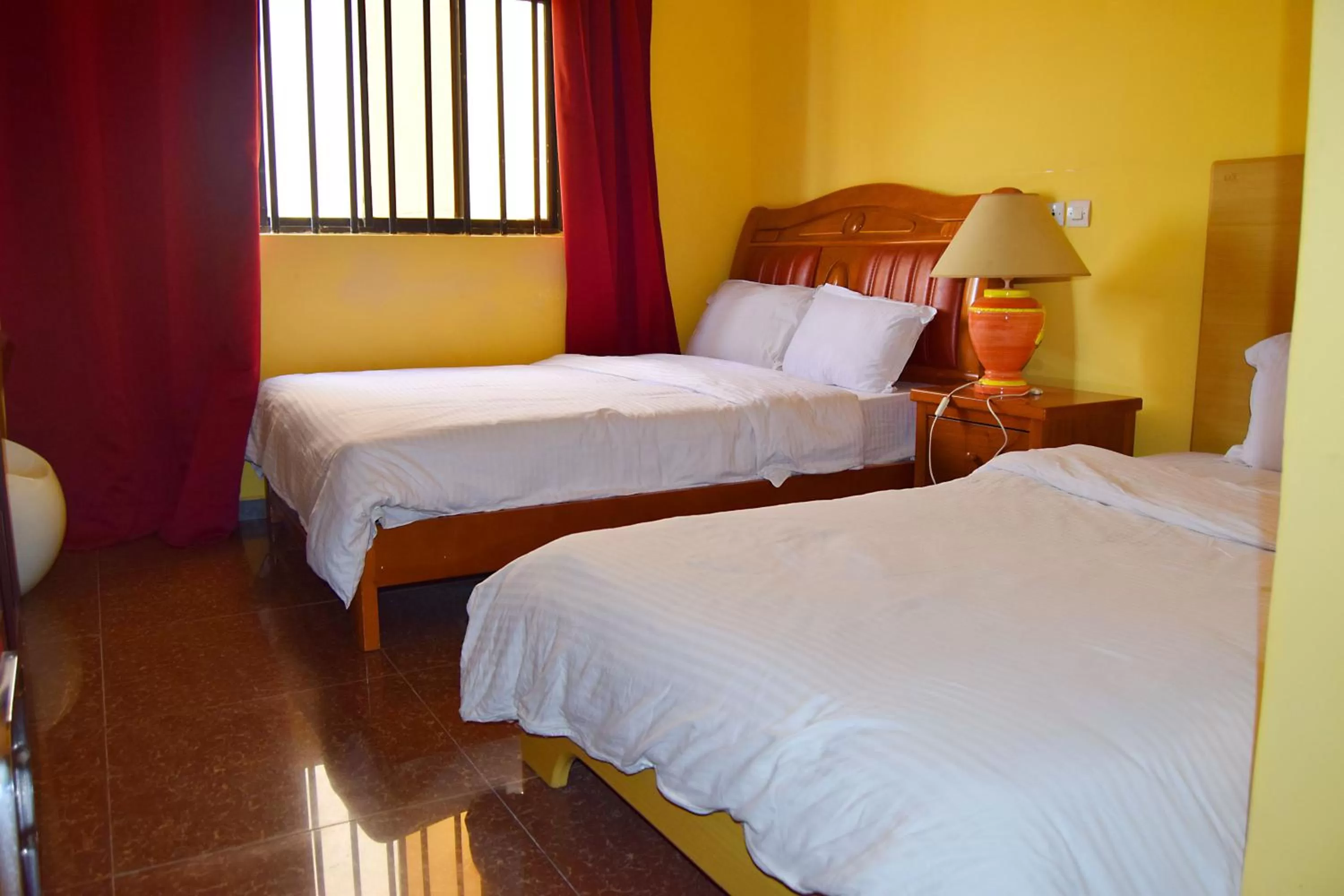 Bed in Hotel Saint-Jean