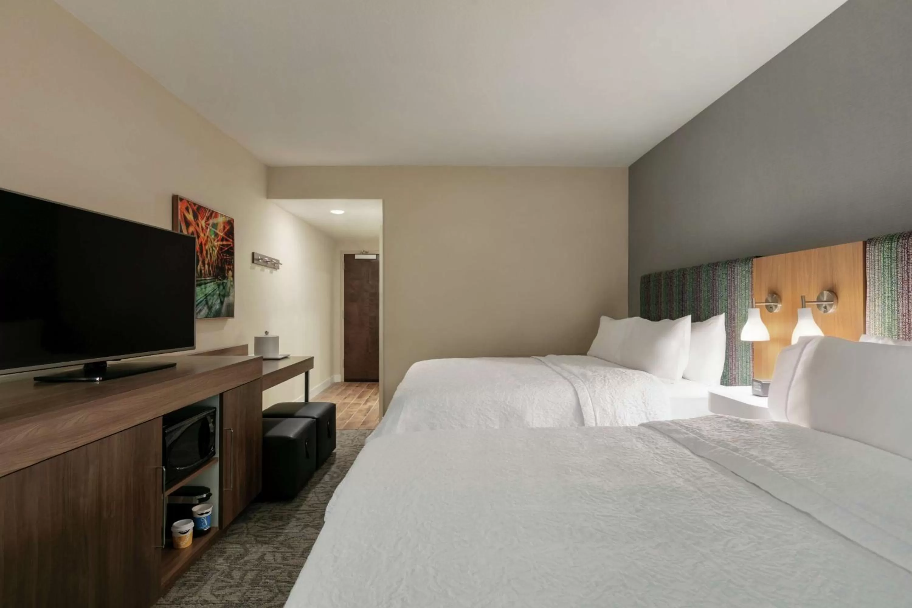 Bedroom, Bed in Hampton Inn And Suites By Hilton Johns Creek