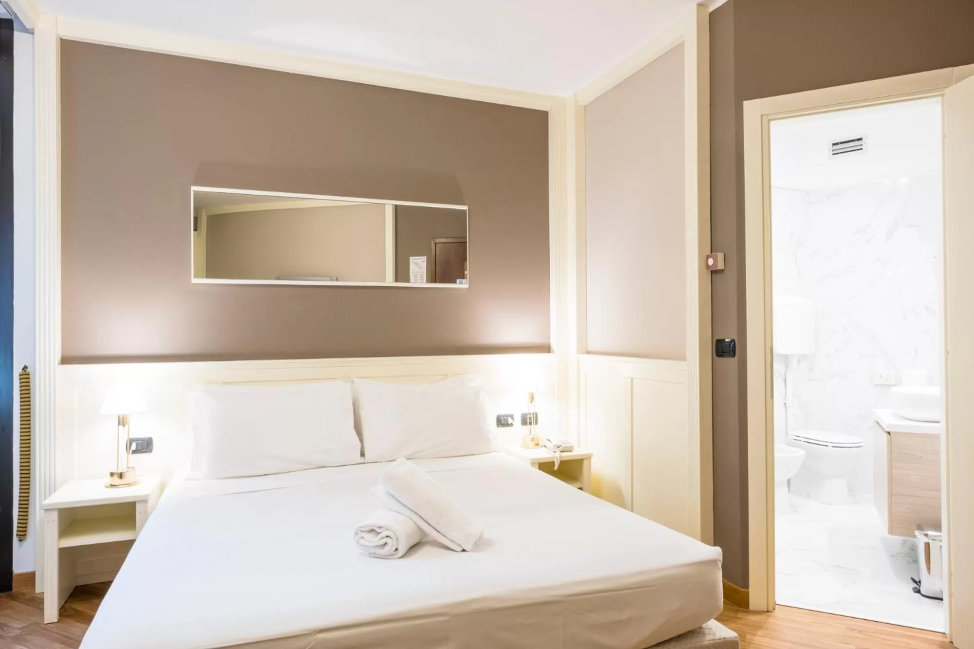 Bedroom, Bed in Hotel San Marco Fitness Pool & Spa