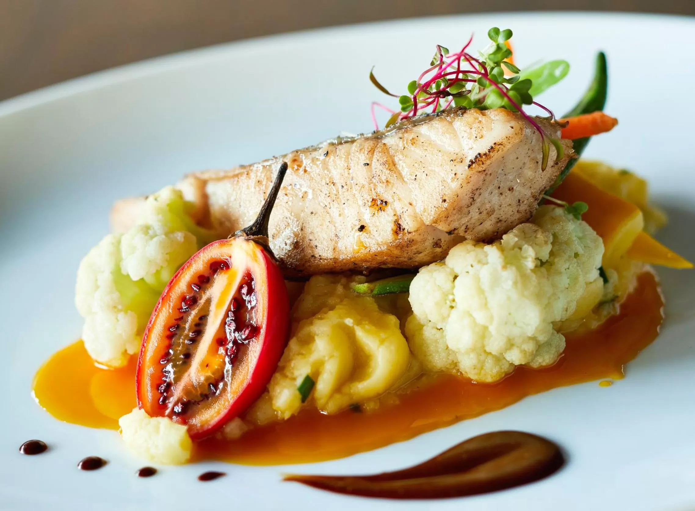 Food close-up in Jetwing Lake