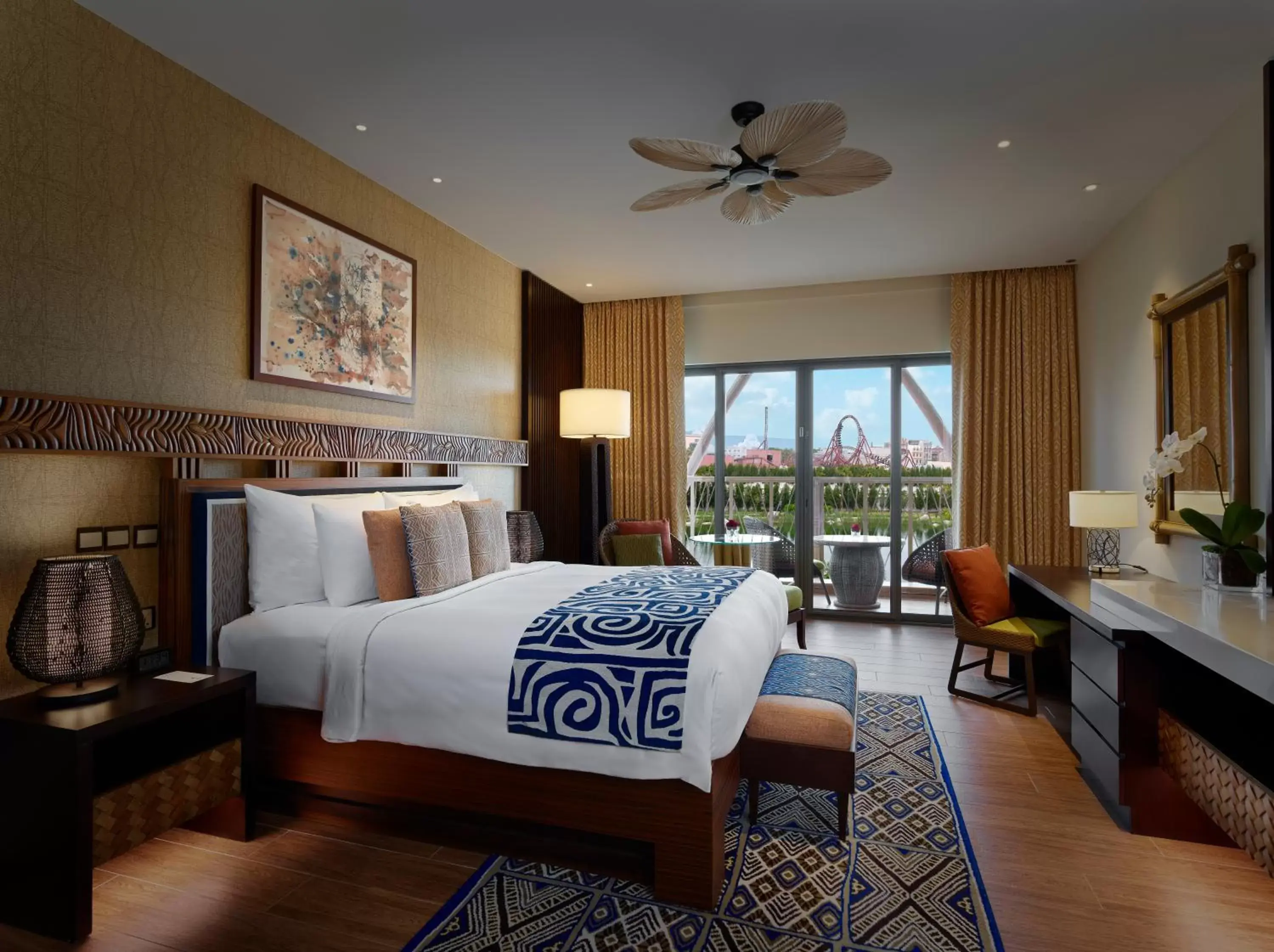 Room with Theme Park Access, Guest room, 1 King, River view - UNTOLD Music Festival 6 to 9 November 2025, General Access Tickets included in Lapita, Dubai Parks and Resorts, Autograph Collection Room with Theme Park Access, Guest room, 1 King, River view - UNTOLD Music Festival 6 to 9 November 2025, General Access Tickets included in Lapita, Dubai Parks and Resorts, Autograph Collection