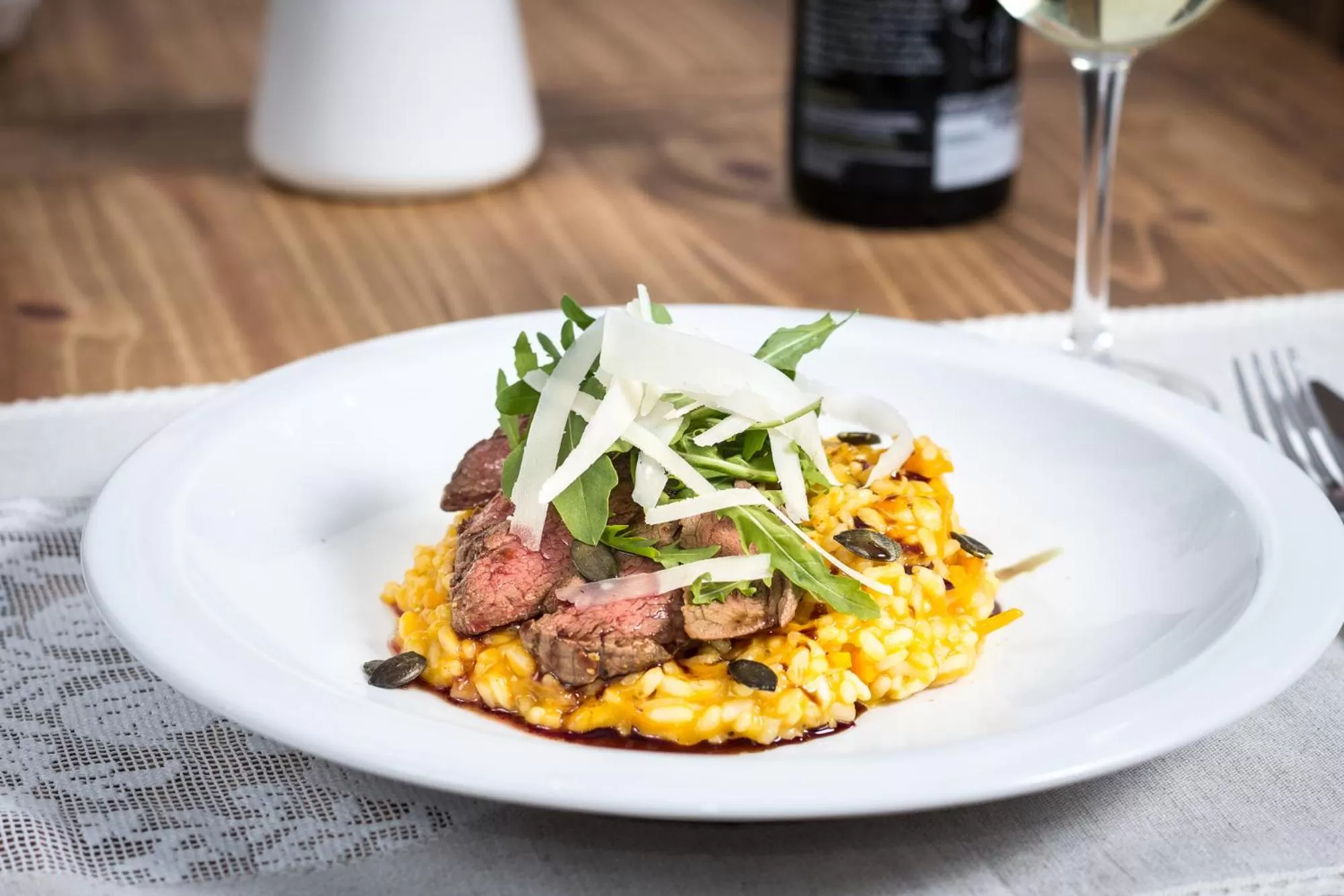 Food close-up in Hotel West