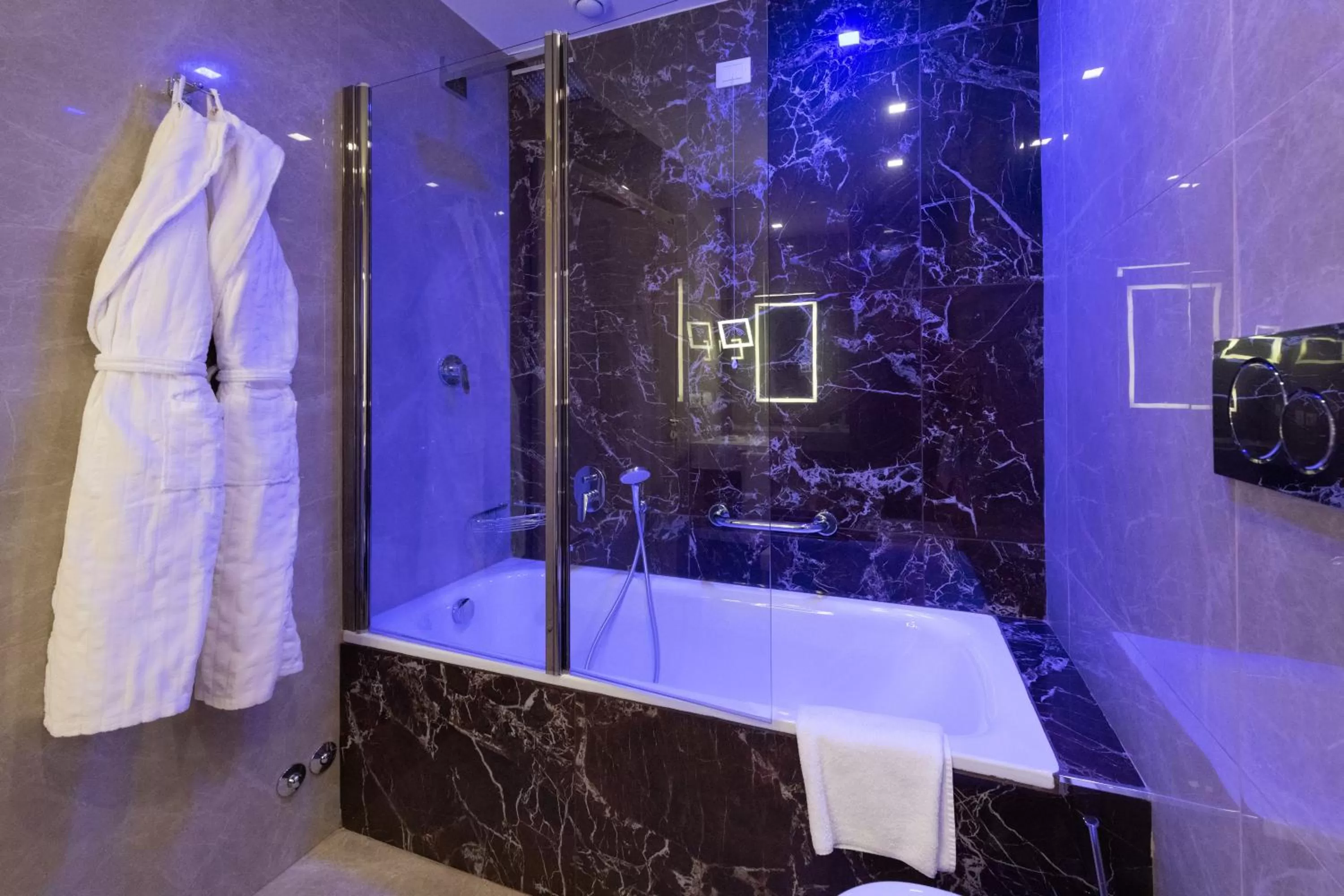 Bath in Radisson Blu GHR Rome