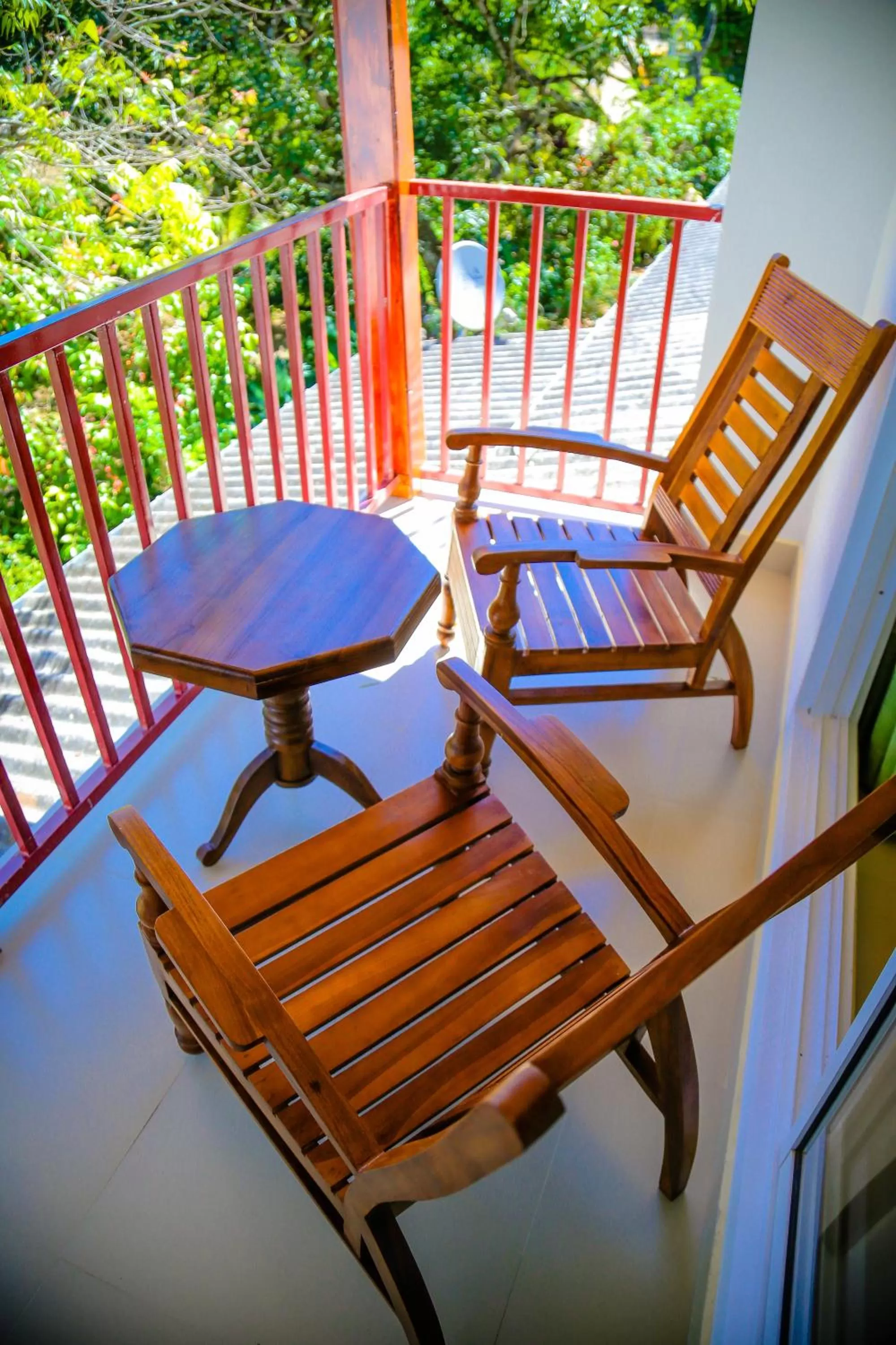 Balcony/Terrace in White Lodge