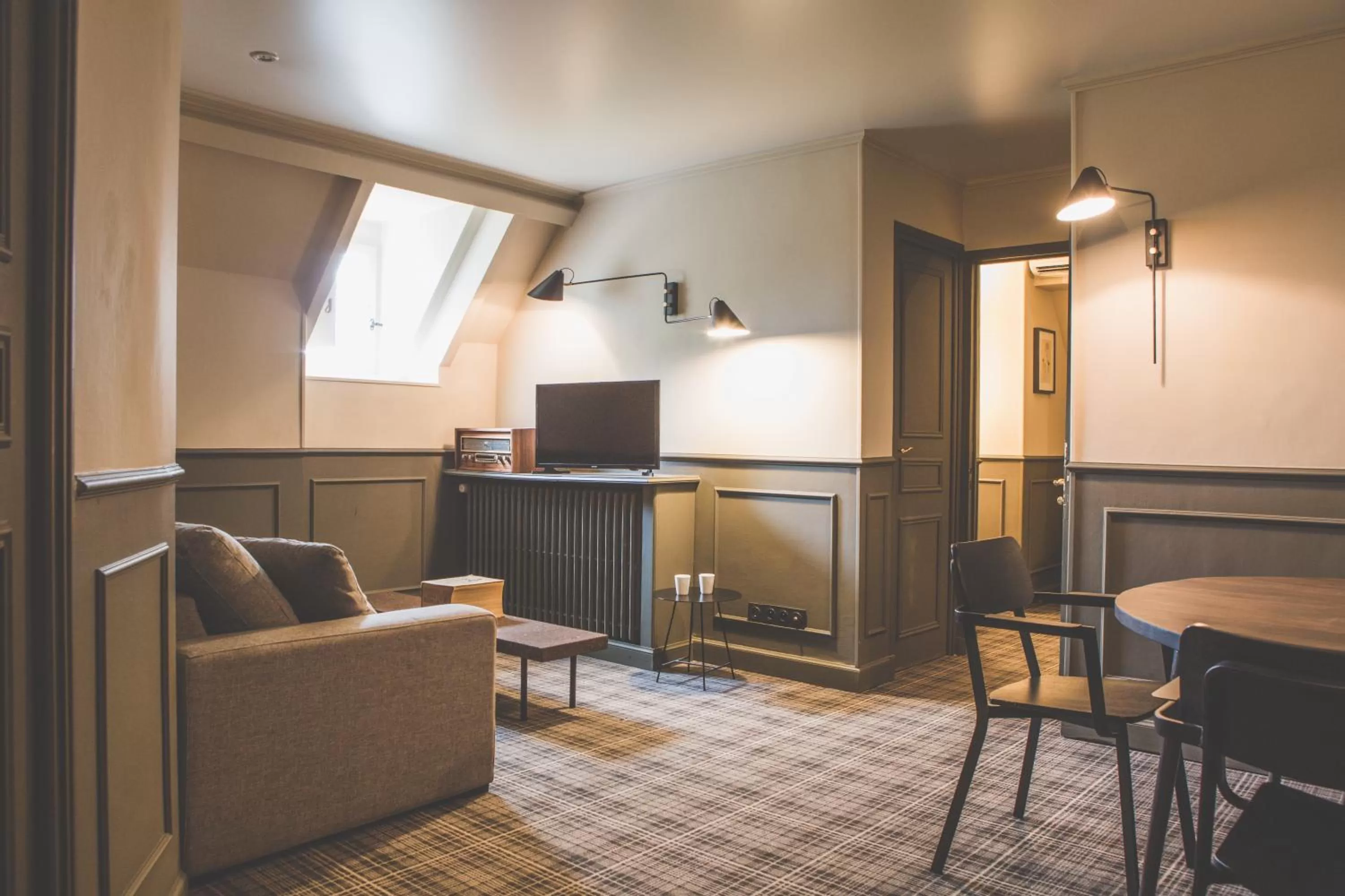 Living room in Ermitage De Corton - Teritoria