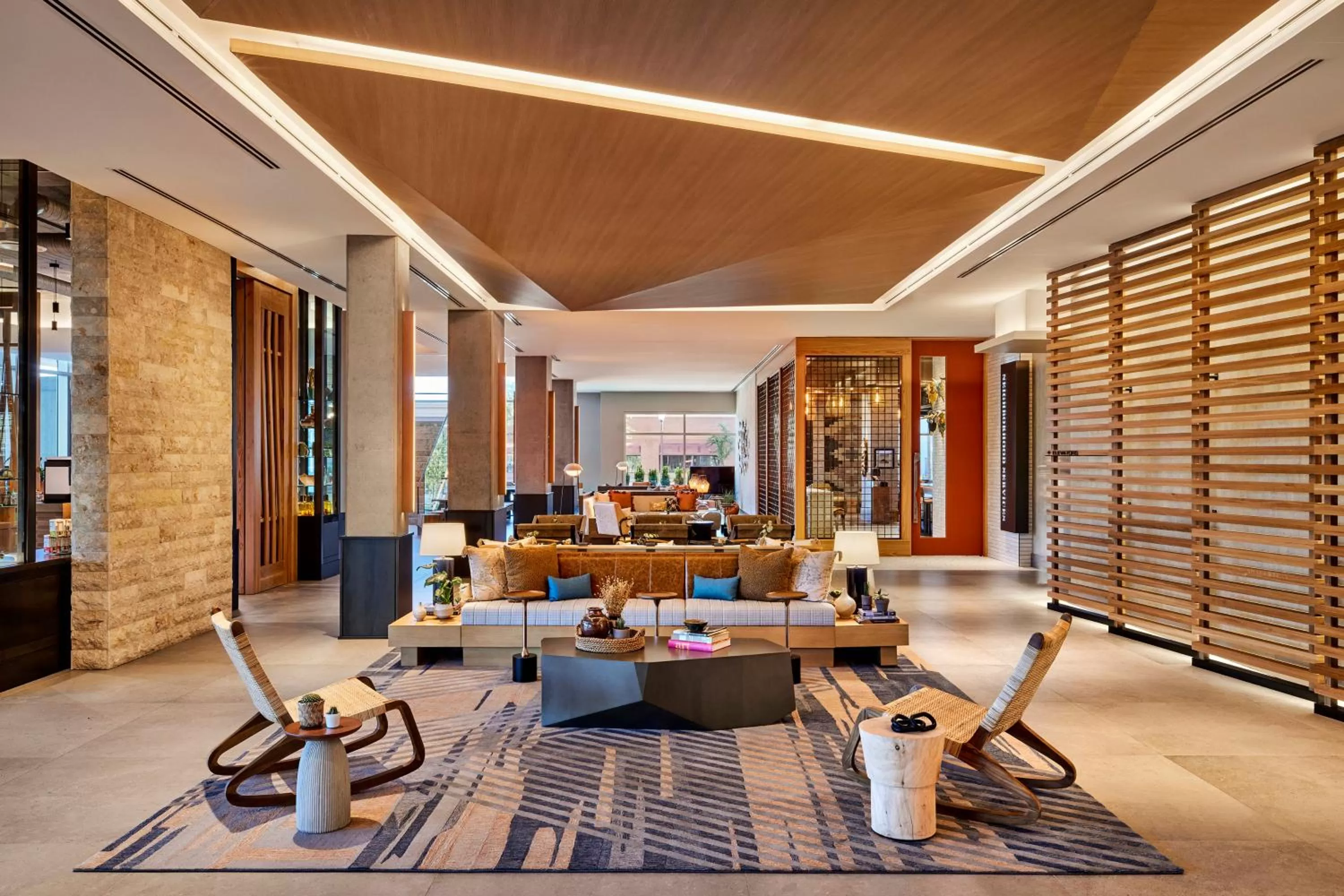 Lobby or reception in Omni Tempe Hotel at ASU