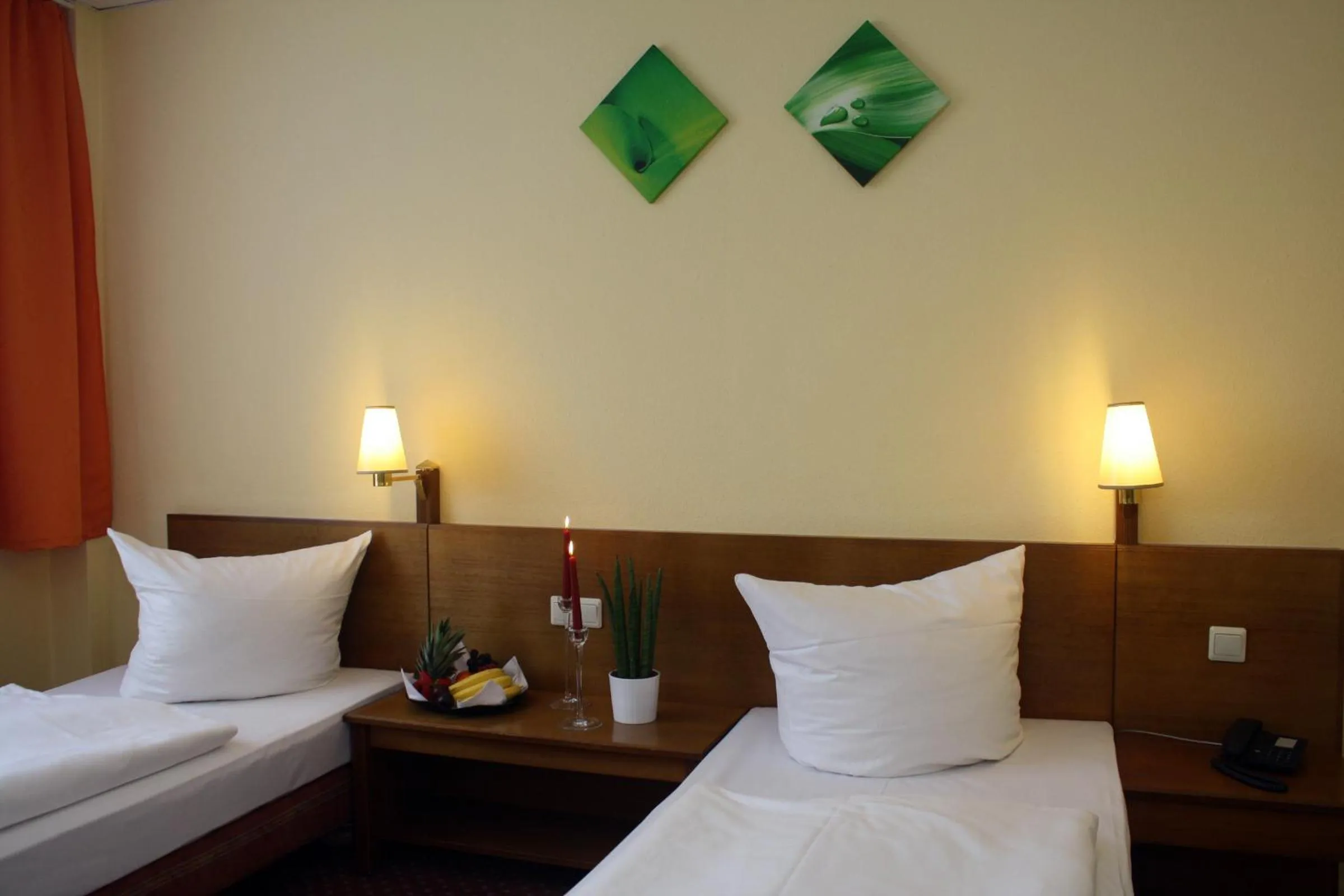 Bed in Quick Hotel Dresden West