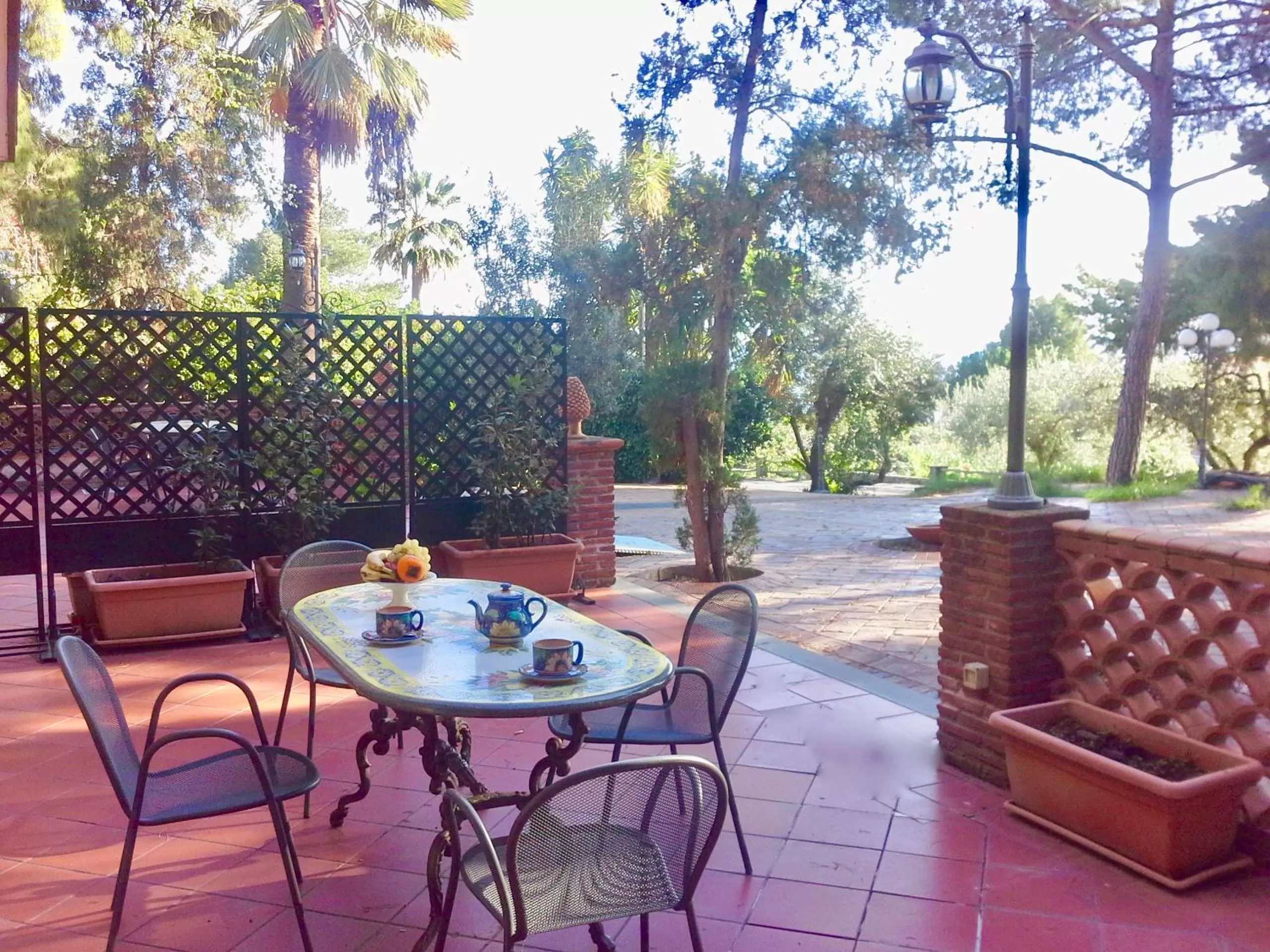 Balcony/Terrace in Villa delle Palme