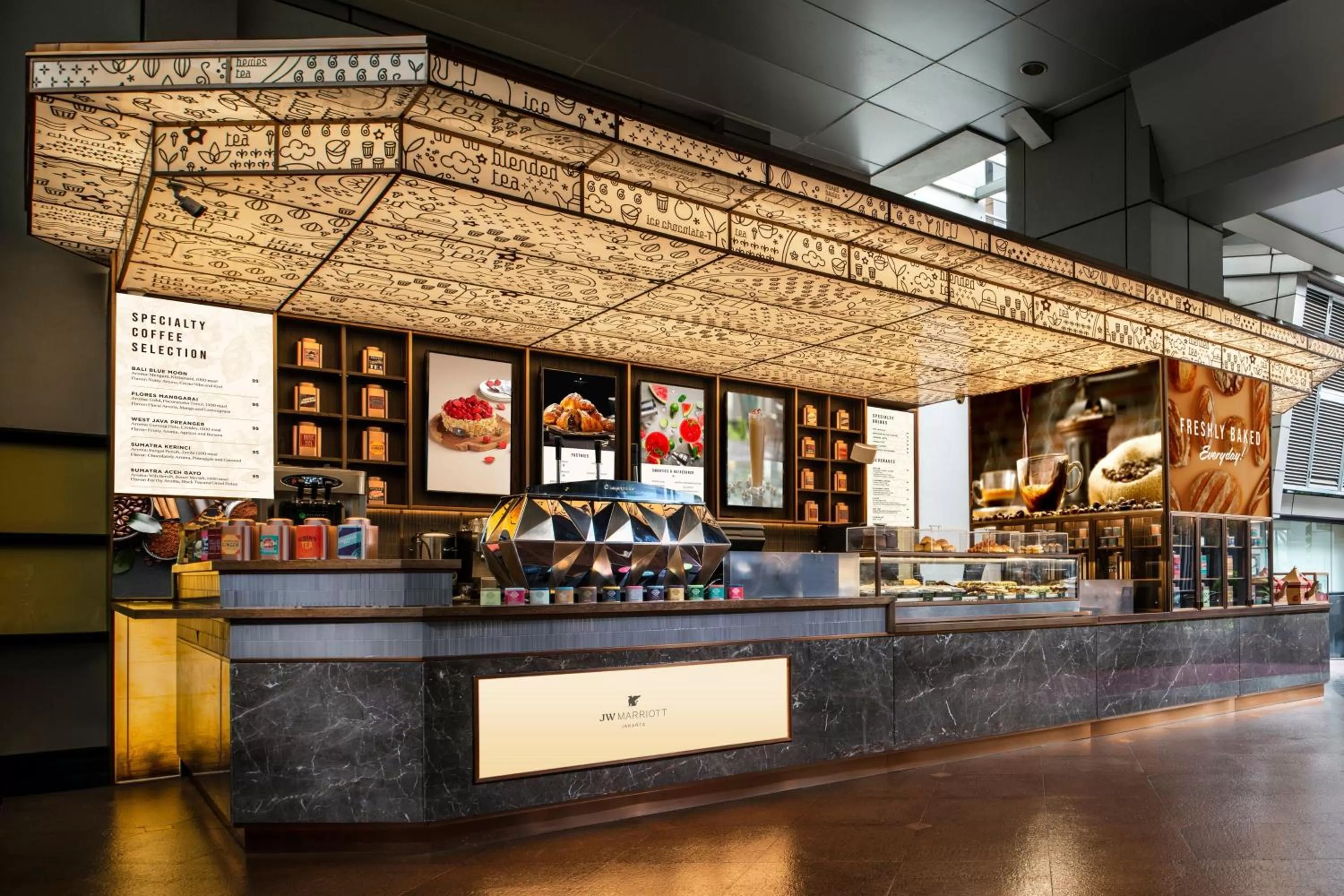 Restaurant/places to eat in JW Marriott Hotel Jakarta