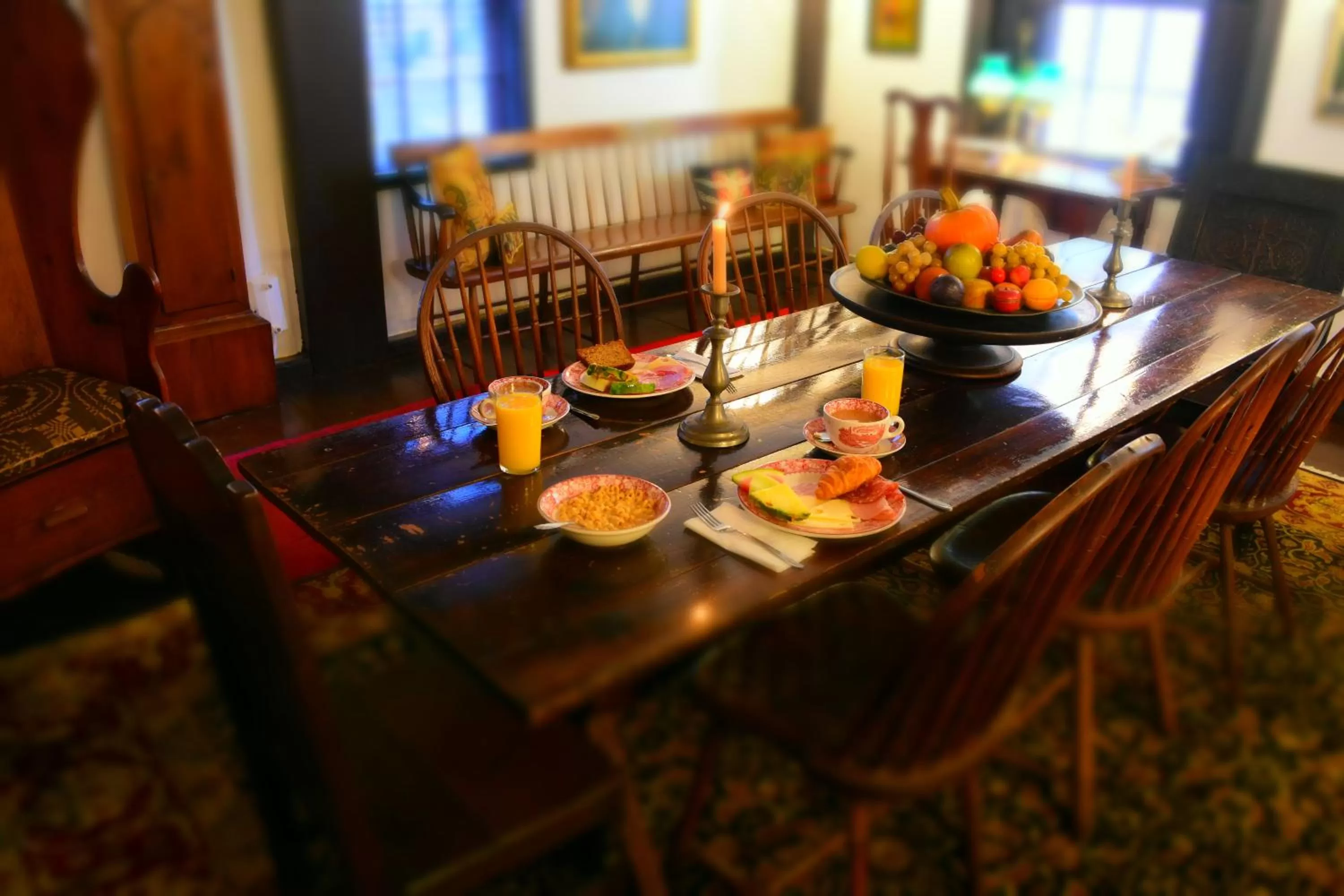 Food and drinks in Daniels House Inn