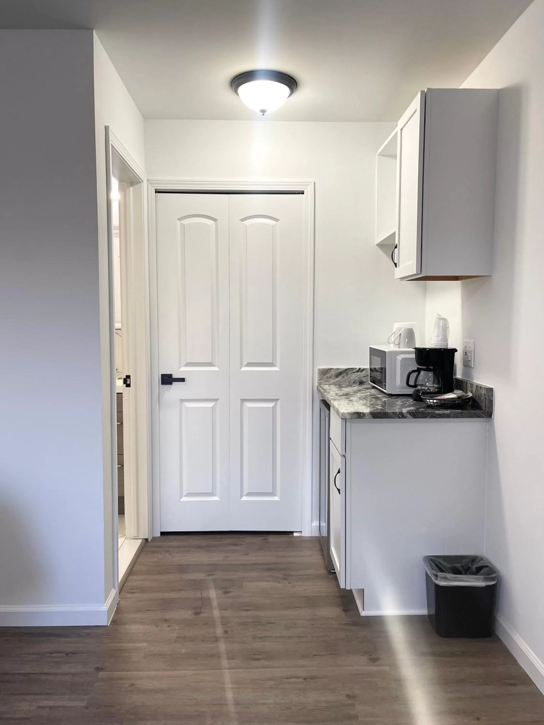 Kitchen or kitchenette in Downtown Inn