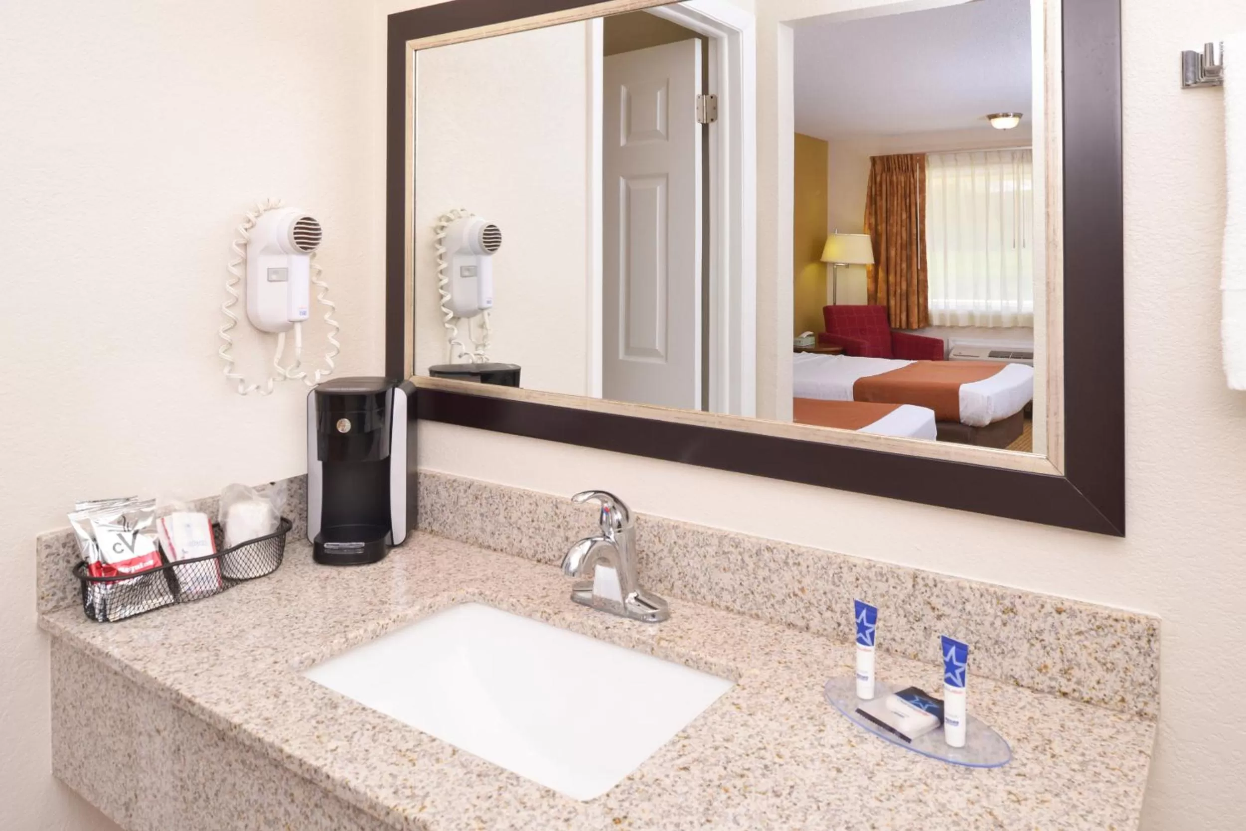 Bathroom in Americas Best Value Inn Plattsburgh