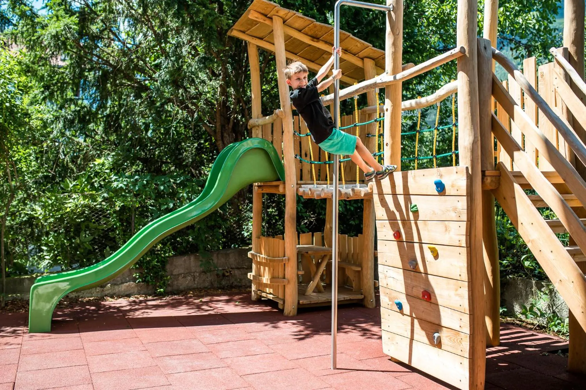 Children play ground in Hotel Das Dorner
