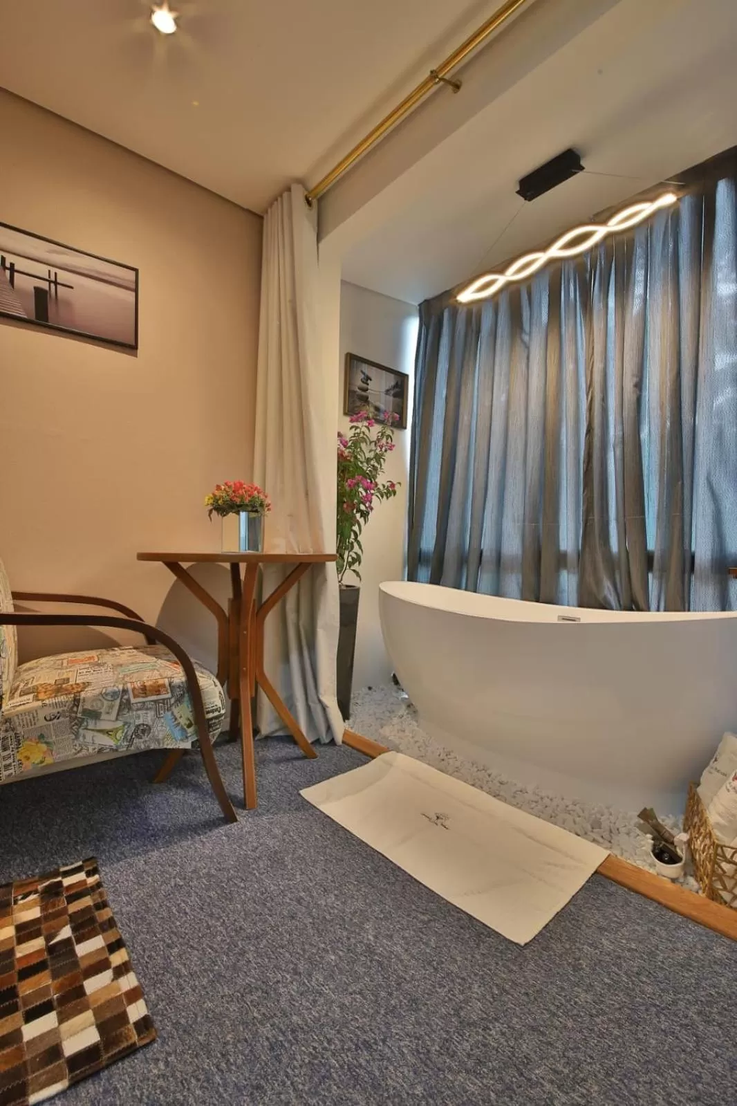 Bath, Bed in Caminho das Pedras Pousada de Charme