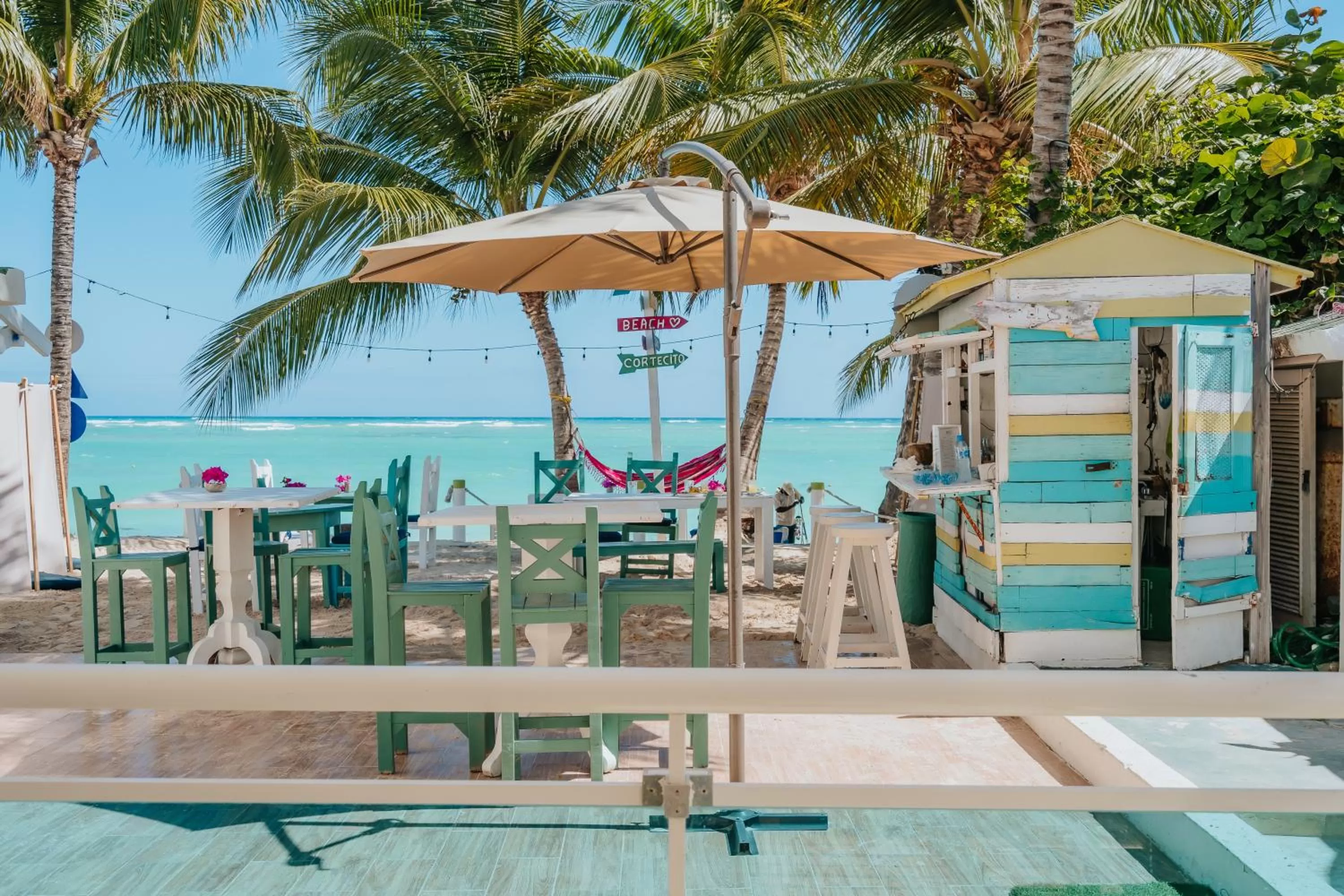 Sea view in Hotel Checkin El Cortecito Beach