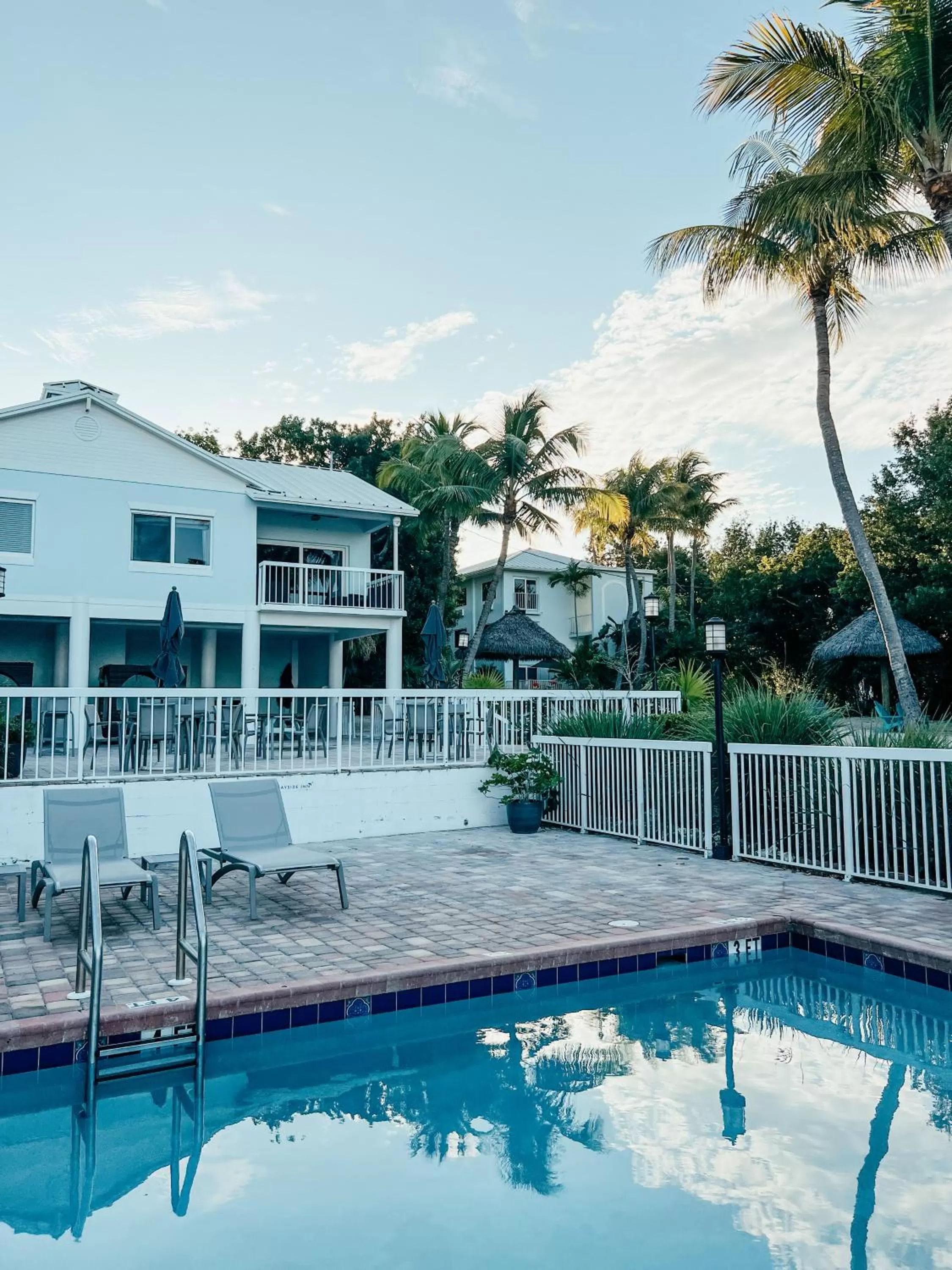 Pool view in Bayside Inn Key Largo