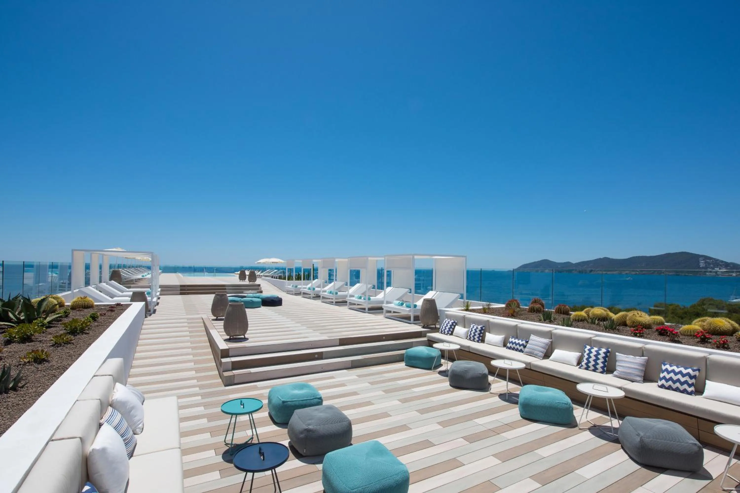 Balcony/Terrace in Iberostar Selection Santa Eulalia Adults-Only Ibiza