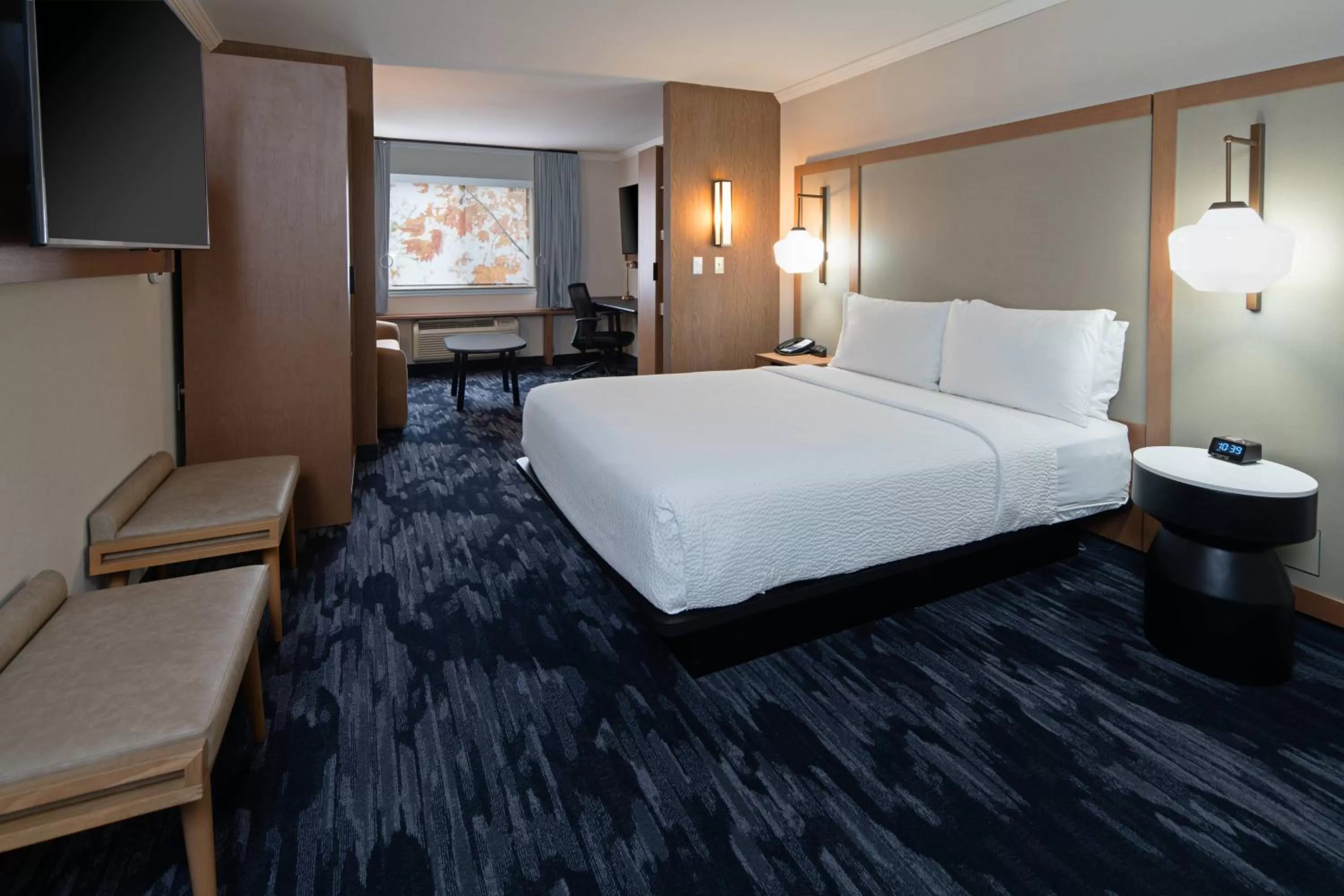 Bedroom, Bed in Fairfield by Marriott Inn & Suites Seattle Sea-Tac Airport