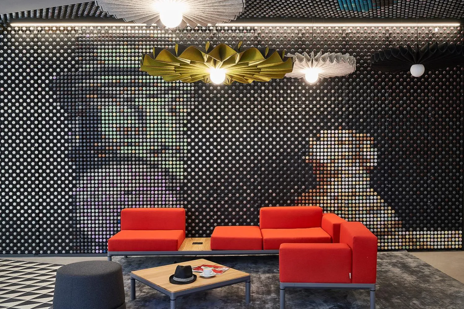 Living room in Ibis Barcelona Plaza Glòries 22@