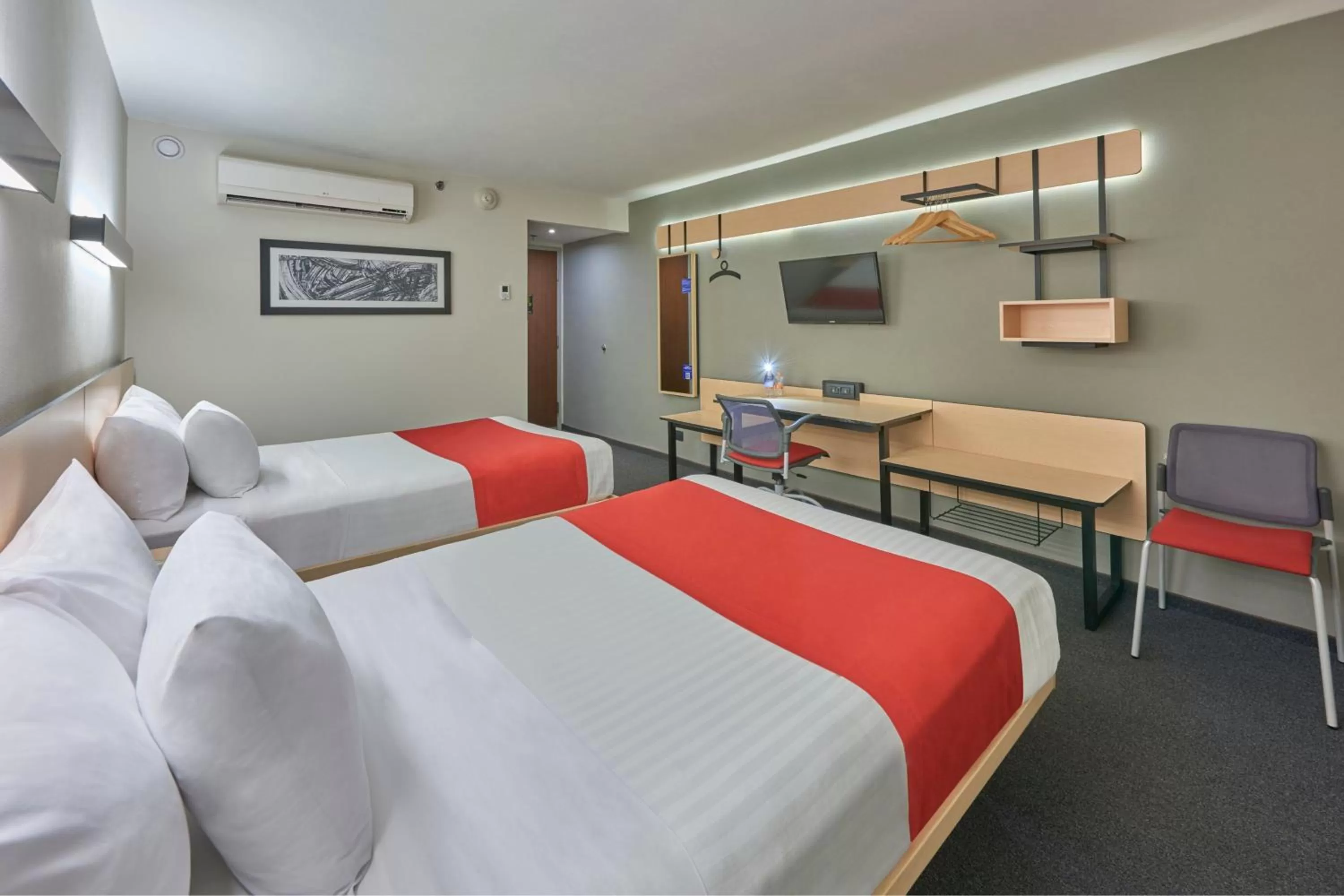 Bedroom, Bed in City Express by Marriott Cananea