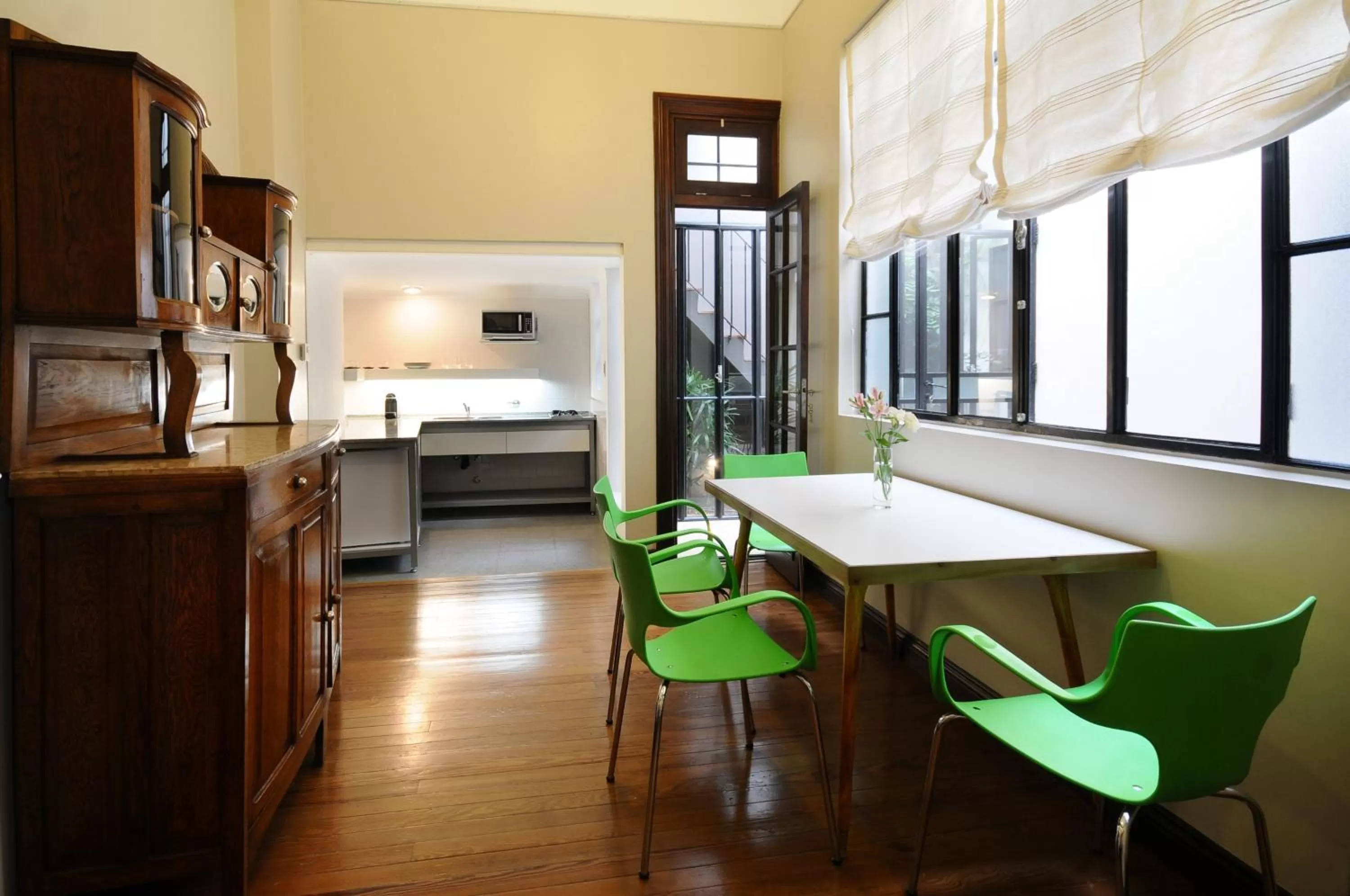 Kitchen or kitchenette, Bed in Casa Umare