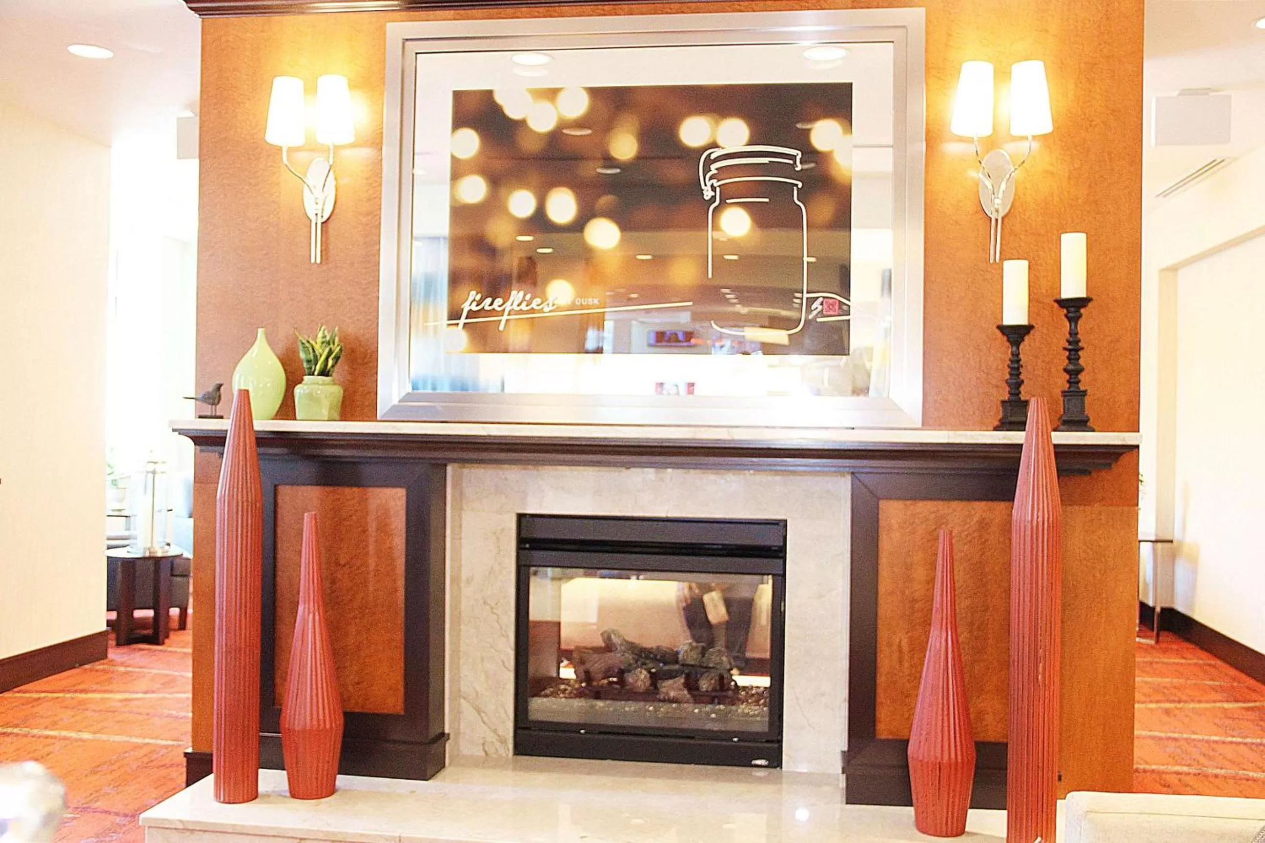 Lobby or reception in Hilton Garden Inn Falls Church