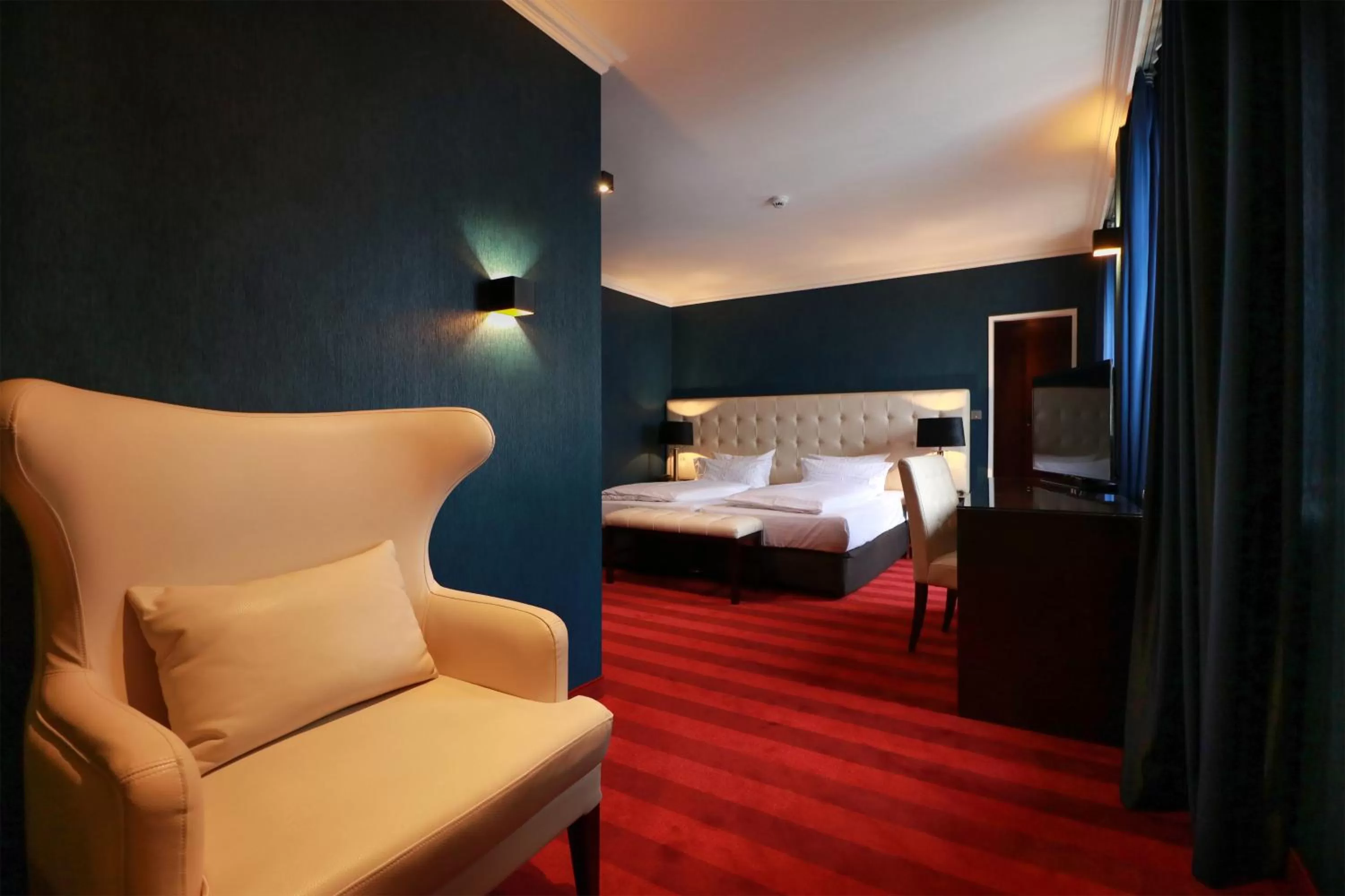 Bed in Hotel Haverkamp