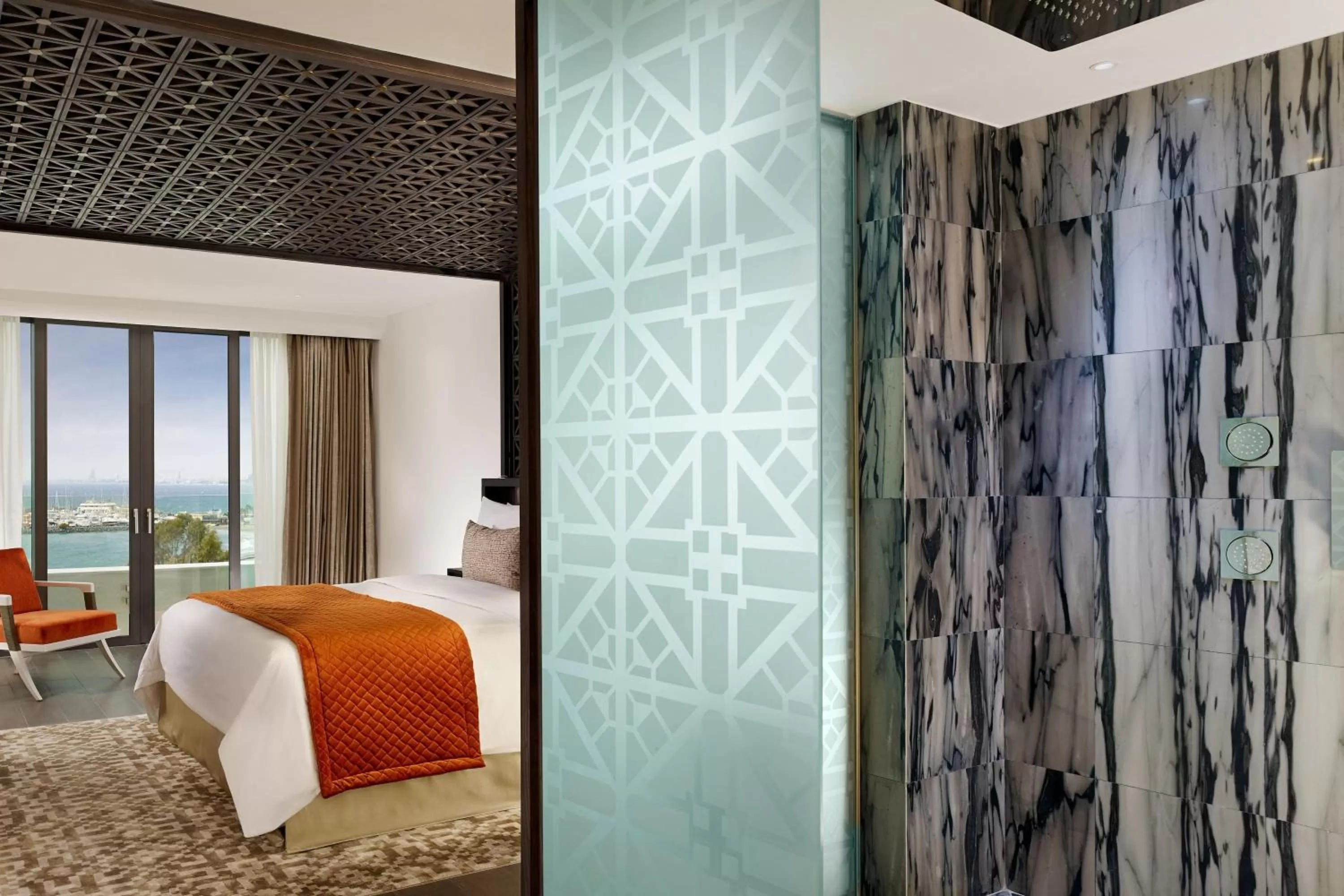 Bedroom, Bed in Parklane, a Luxury Collection Resort & Spa, Limassol