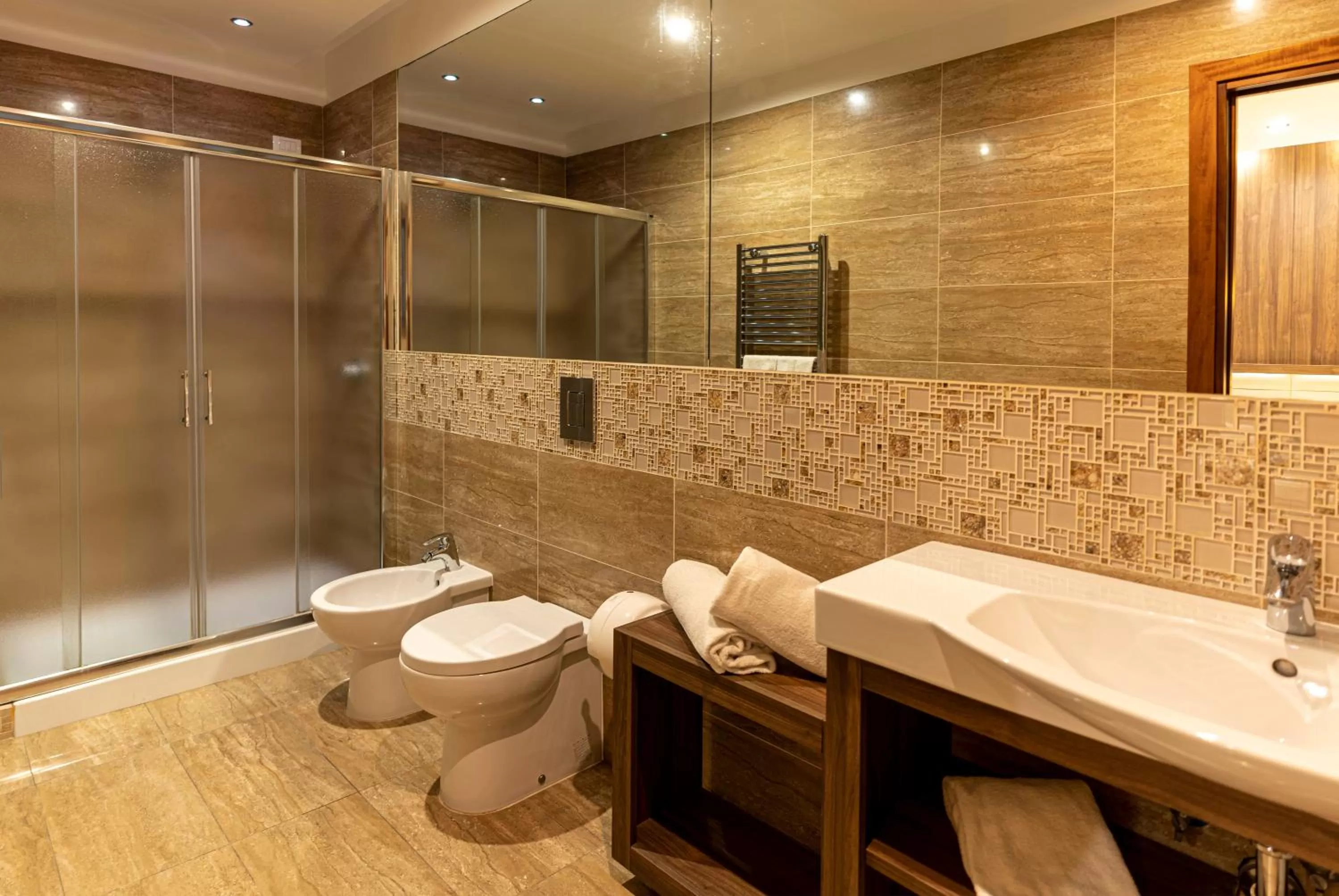 Bathroom in Hotel Smeraldo