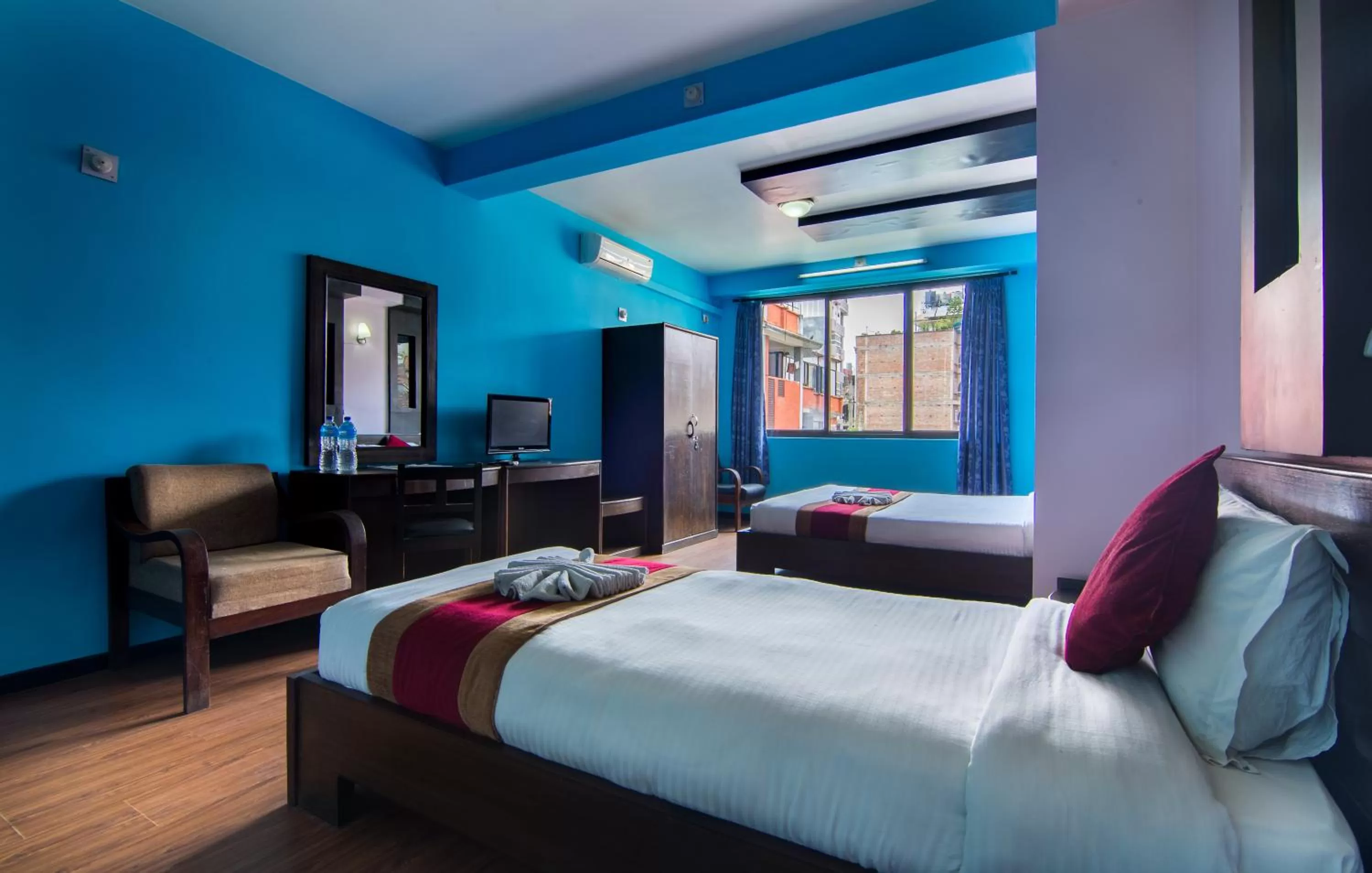 Bed in Hotel Family Home