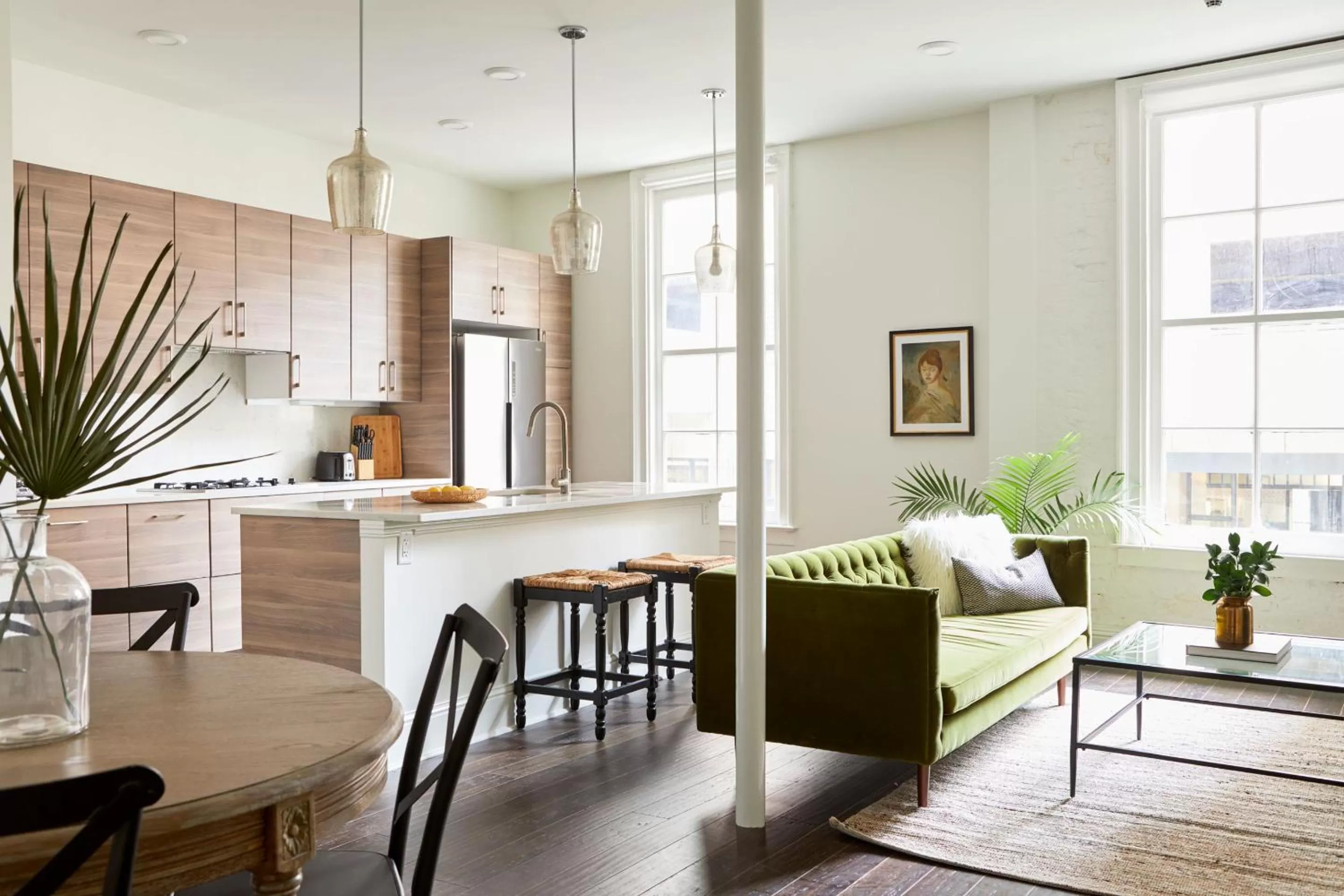 Living room, Seating Area in Sonder Lafayette Square