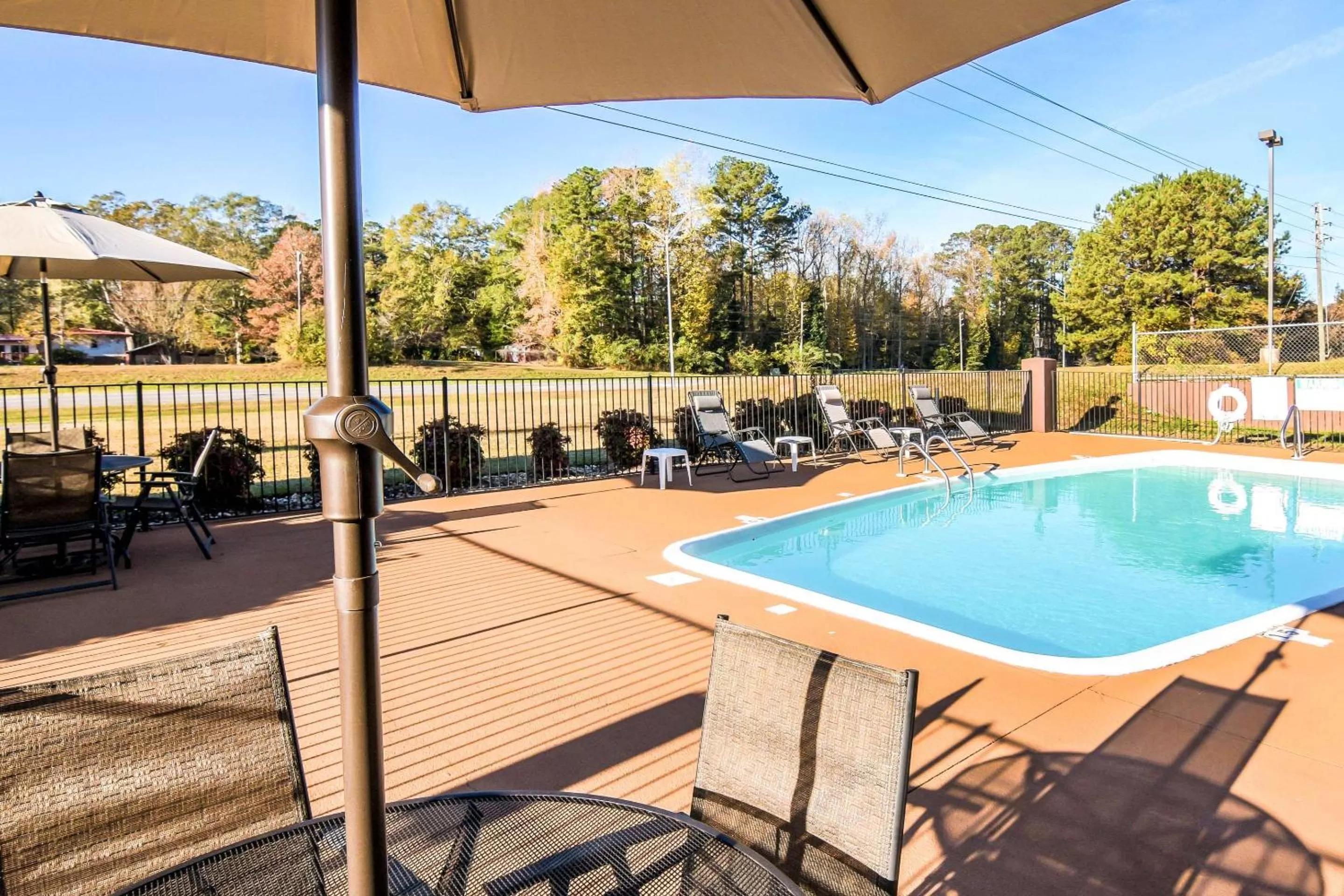 On site in Quality Inn Alexander City