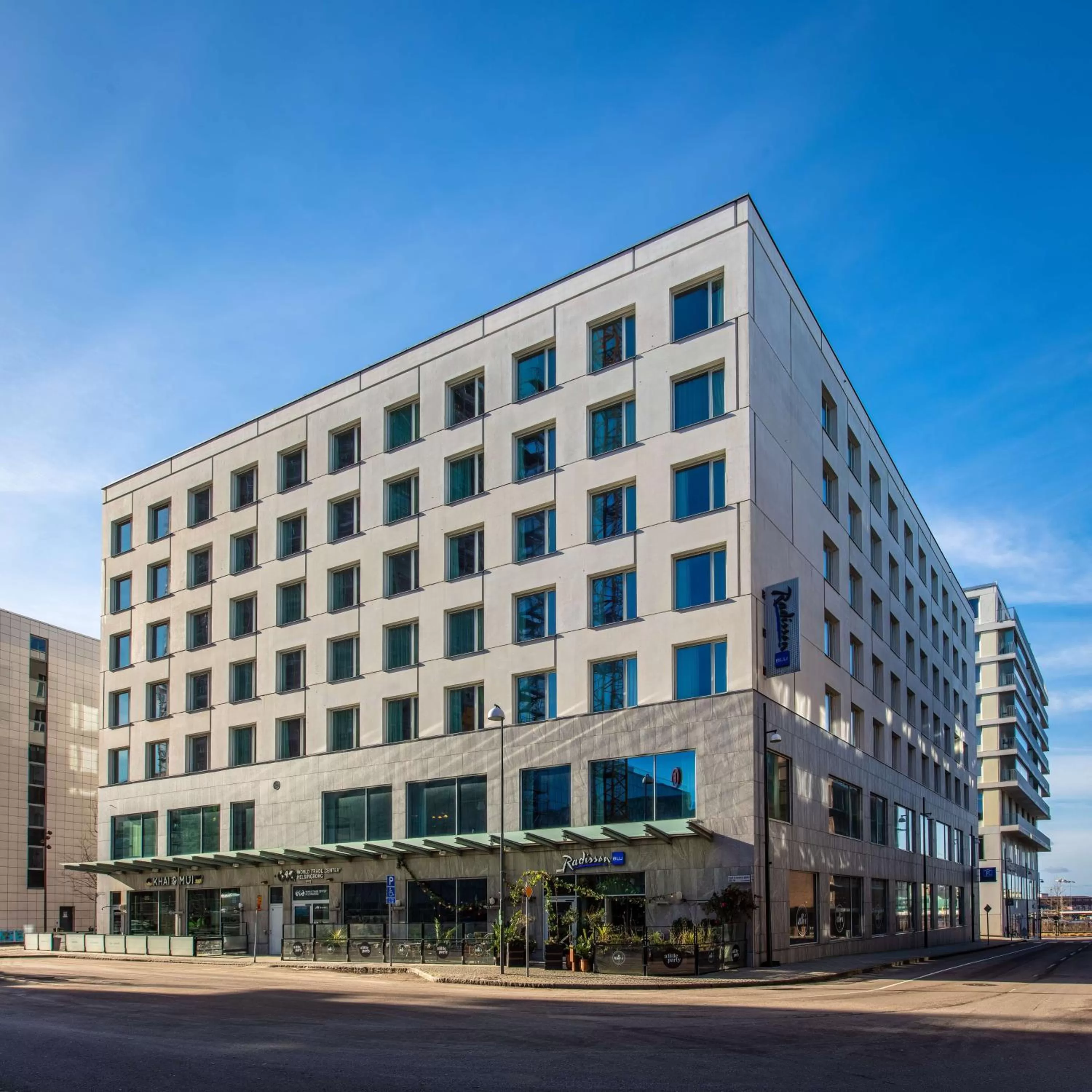 Property building in Radisson Blu Metropol Helsingborg